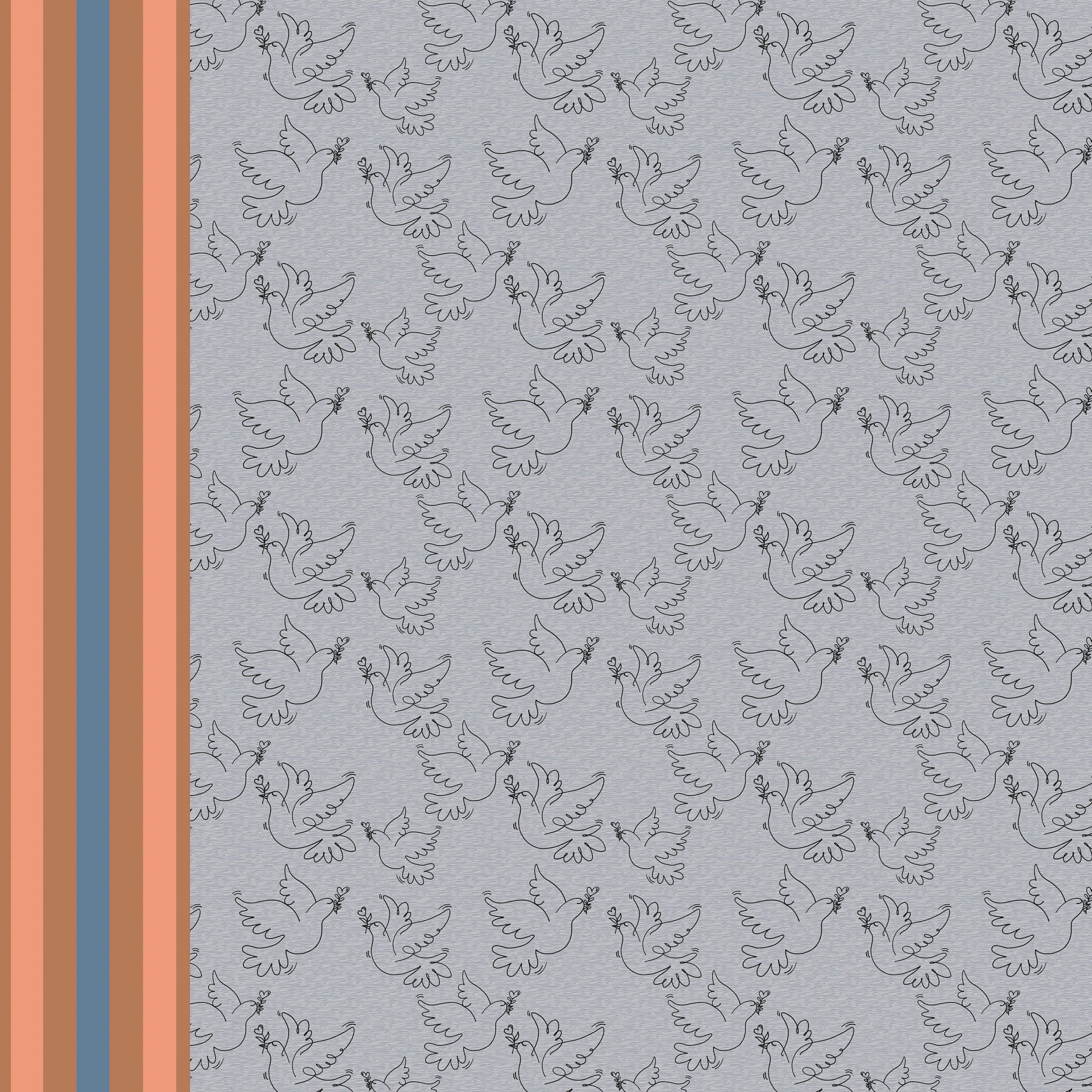 French Terry "Paloma" grau melange by Cherry Picking Stoff Anke's Nähbox