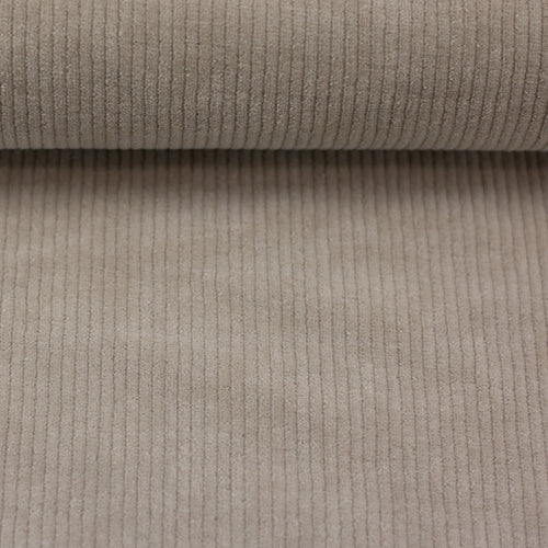 Cord-Jersey "Juna" Beige
