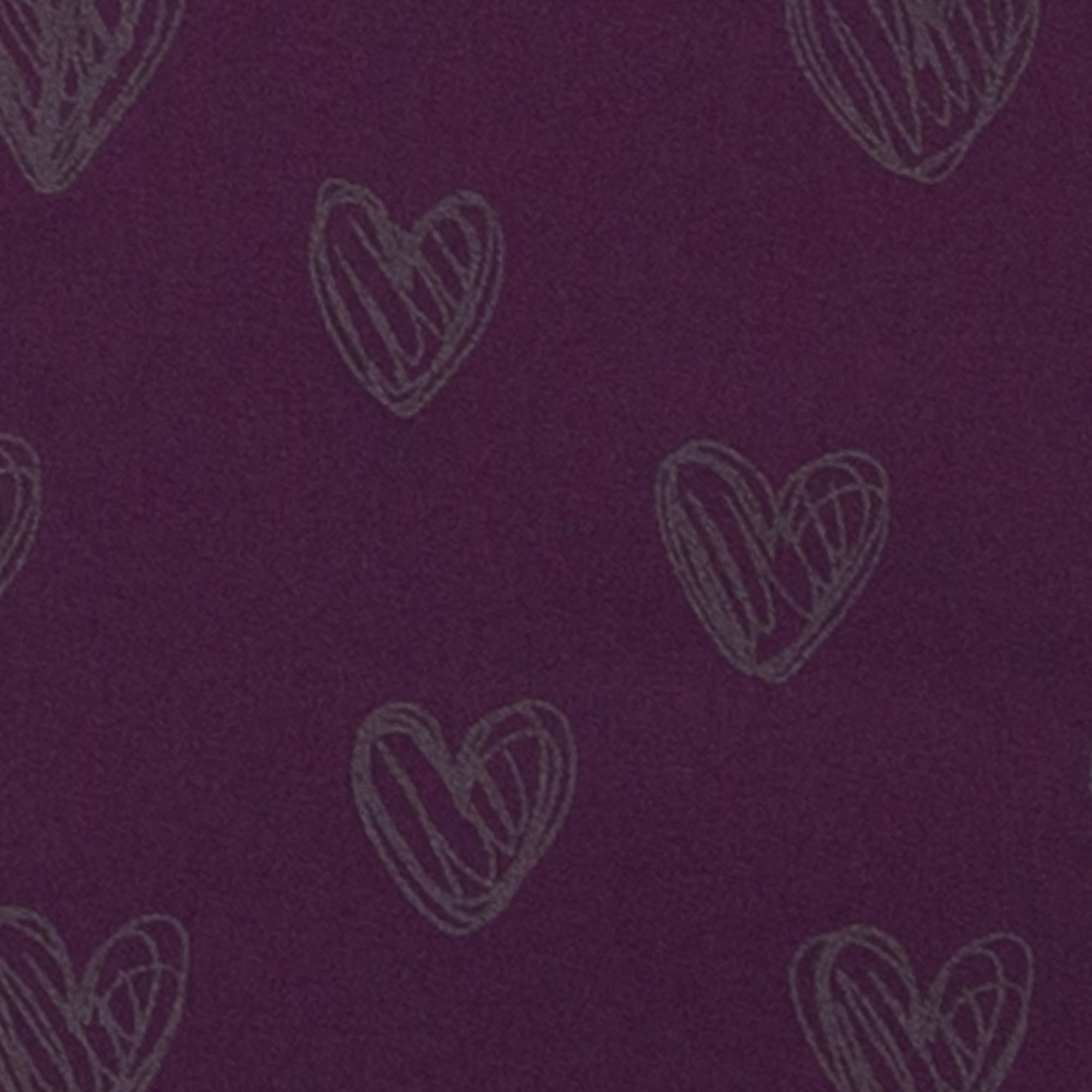 Softshell "Sakura" (reflektierender Druck), Herzen, bordeaux