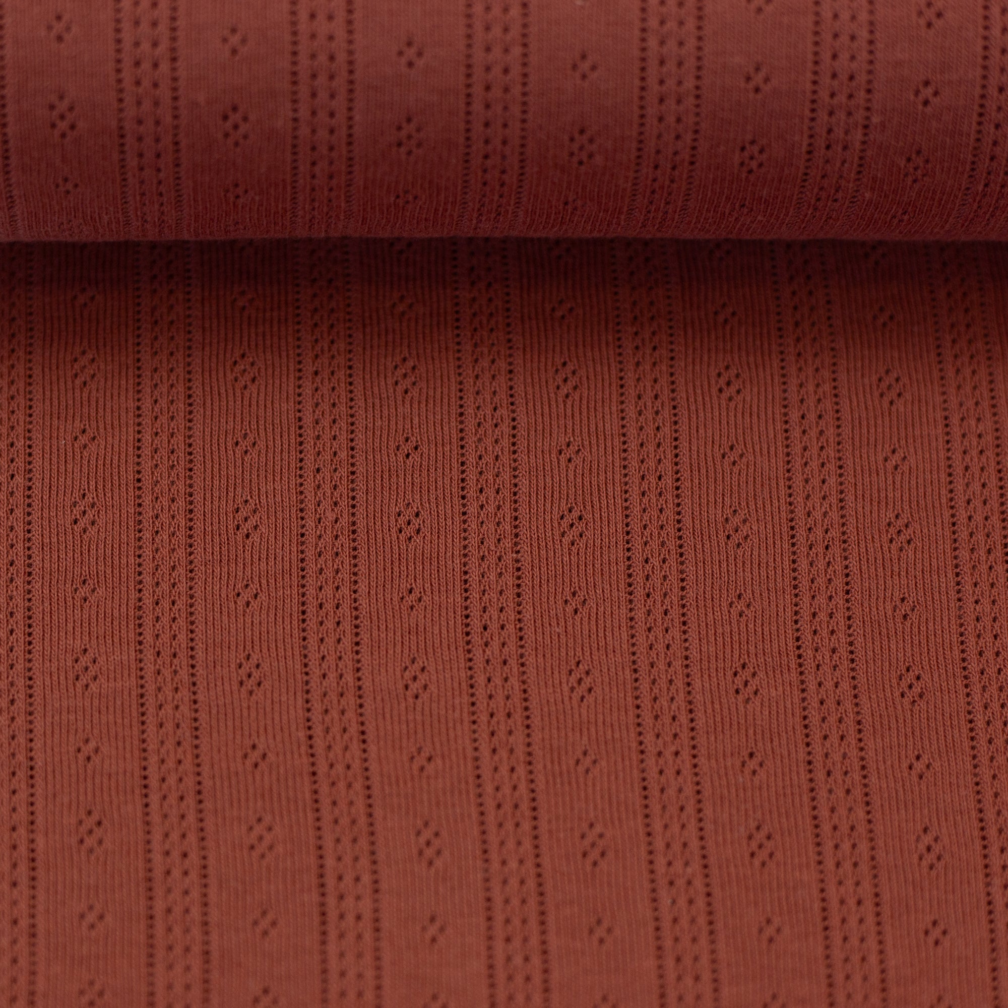 Baumwoll-Jersey "Alina" terracotta Stoff Anke's Nähbox