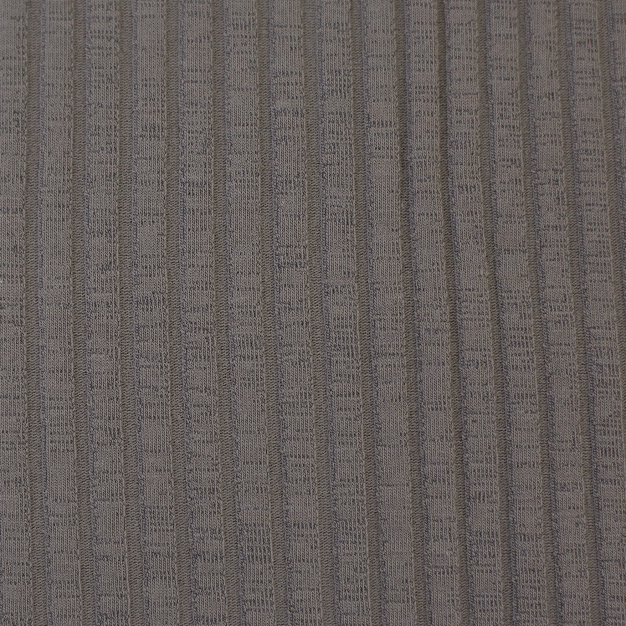 Baumwoll-Ripp-Jersey "Andrick" grau Stoff Anke's Nähbox