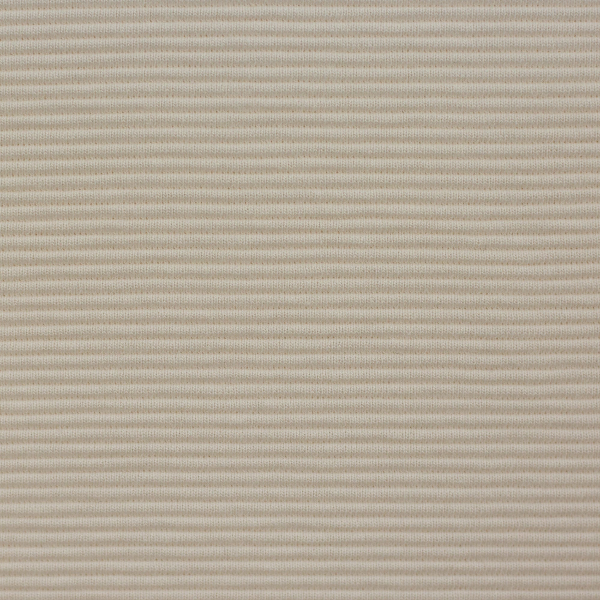 Ottoman Jersey "Turin" natur-weiß