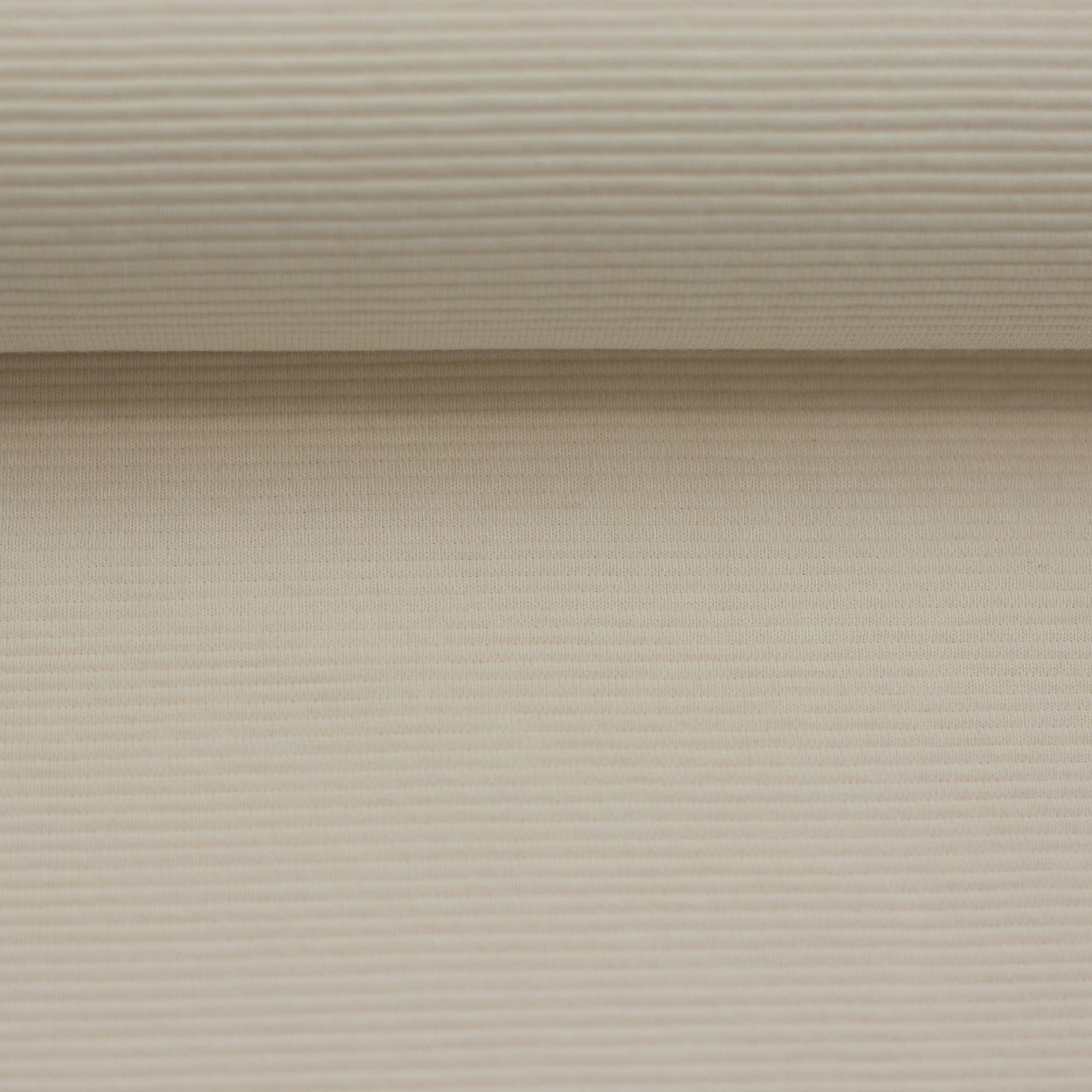 Ottoman Jersey "Turin" natur-weiß