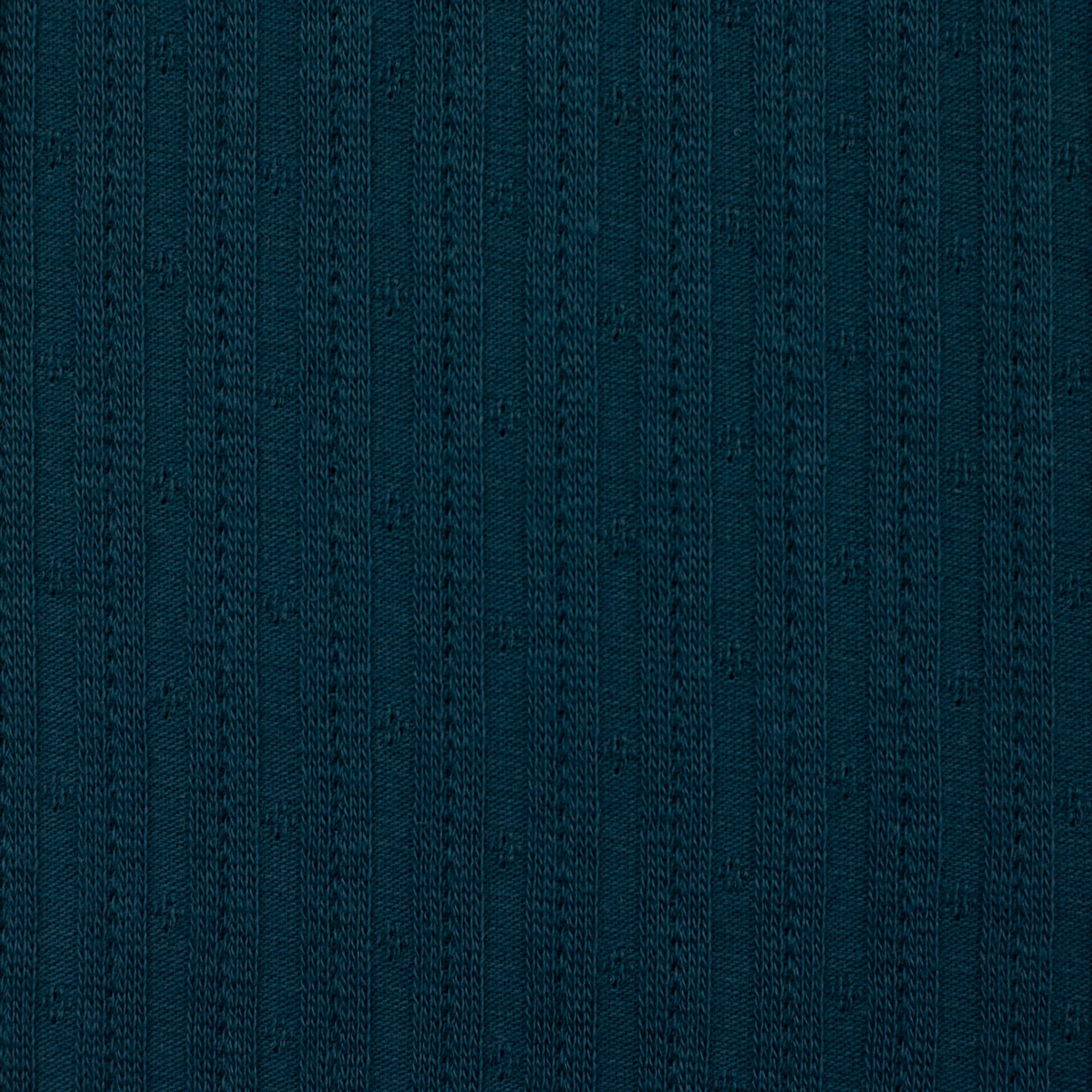 Baumwoll-Jersey "Florenz" Rippjersey petrol Stoff Anke's Nähbox