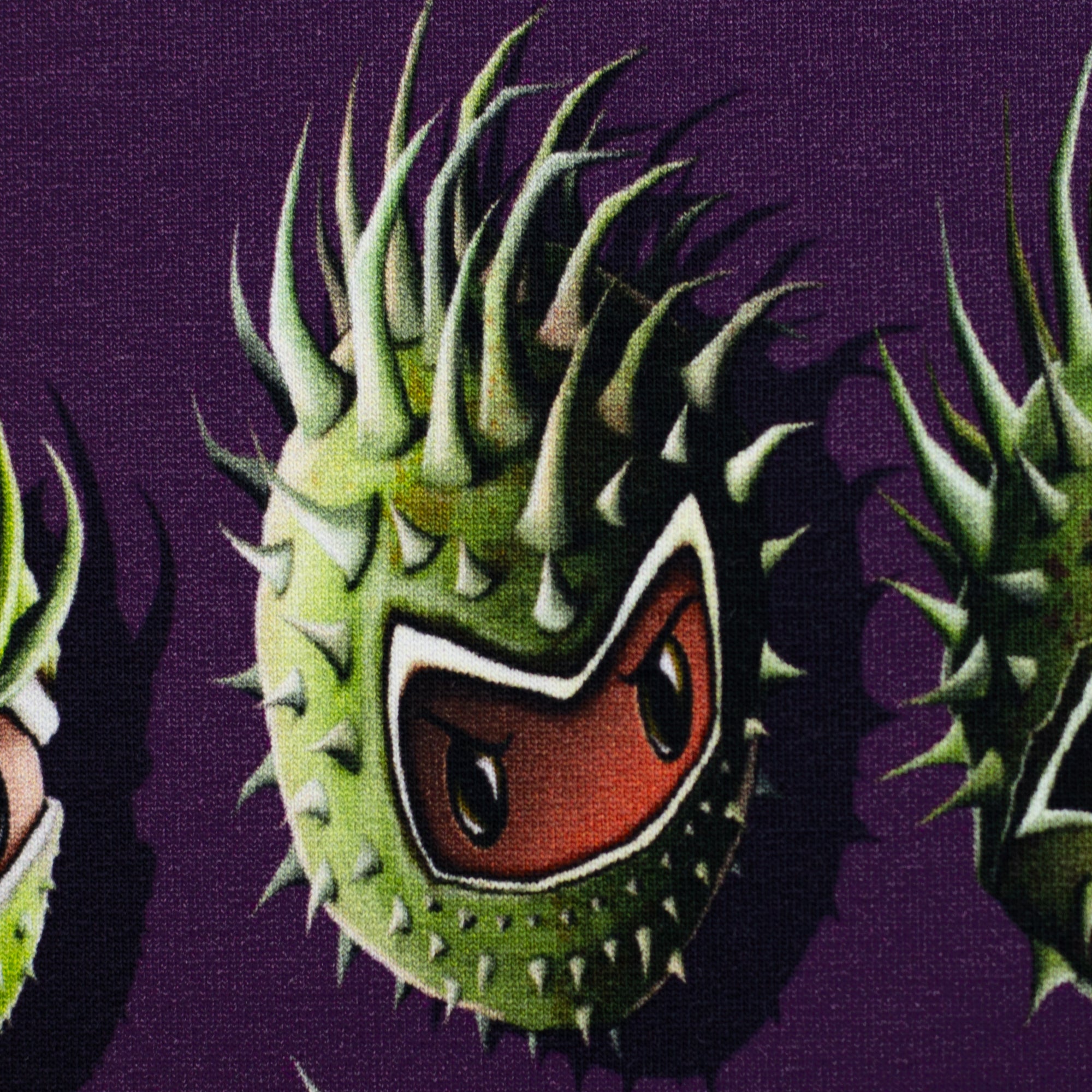 French Terry "Chestnut Friends" pflaume