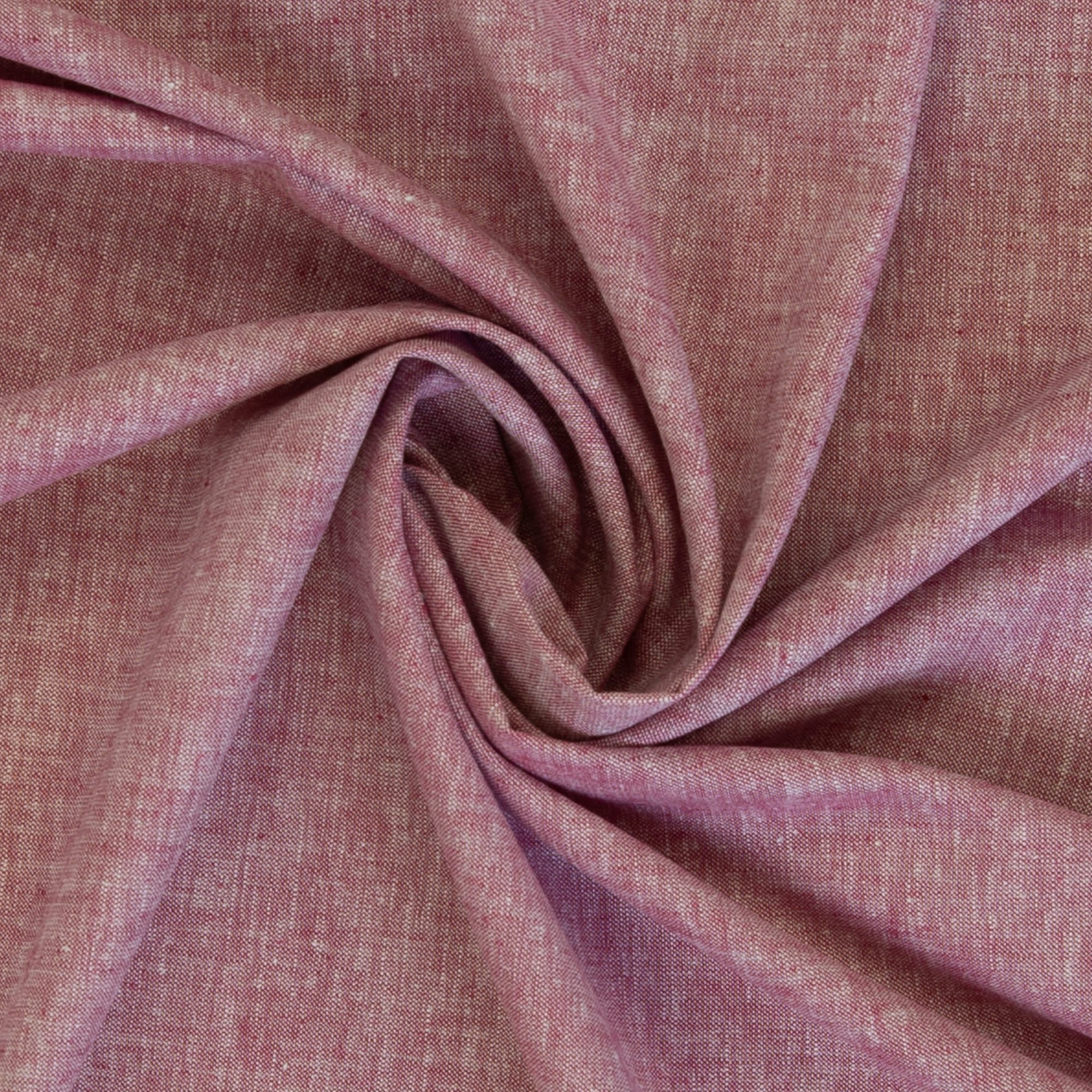 Baumwoll-Leinen "Paul" meliert rot