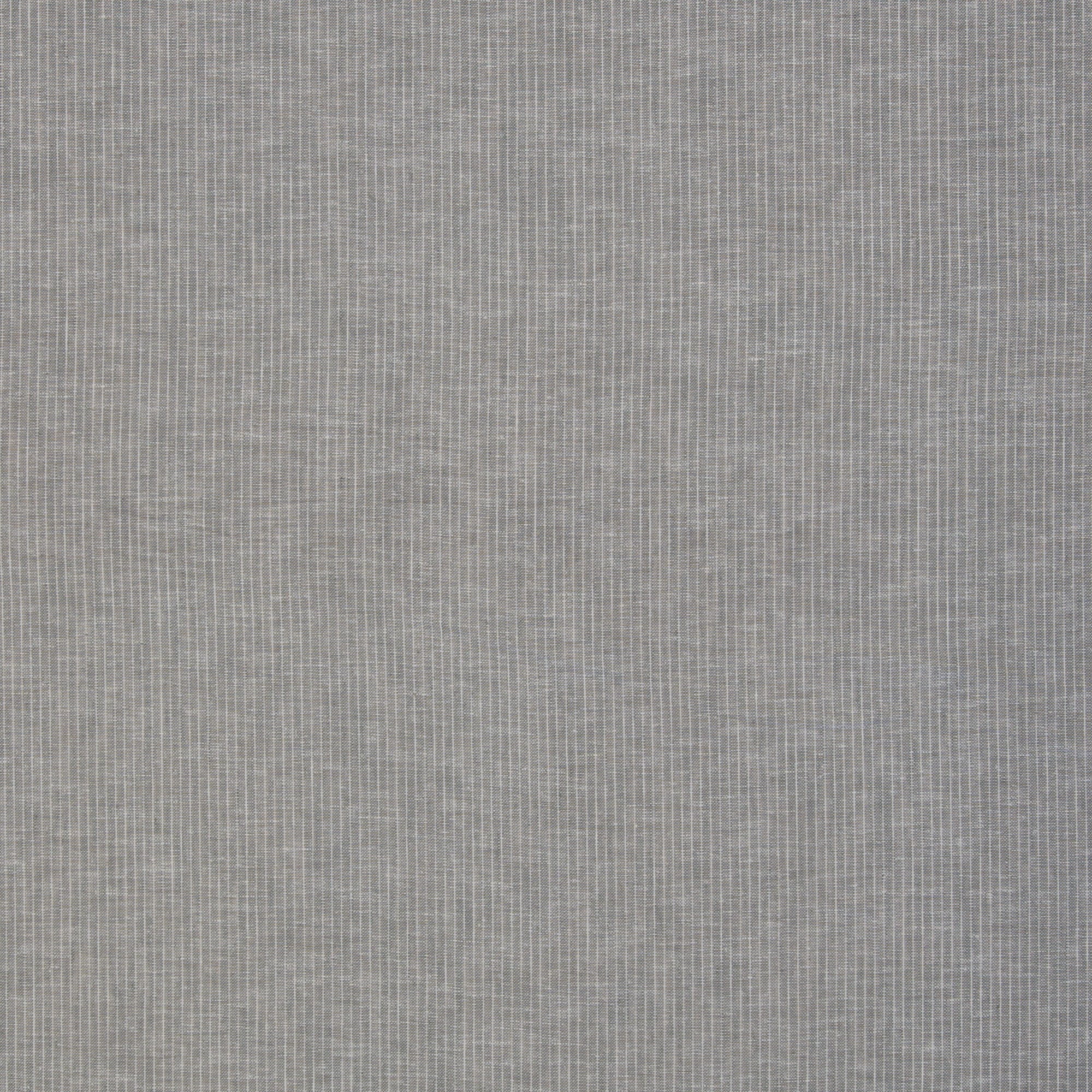 Baumwoll-Leinen "Paul" meliert, Streifen grau