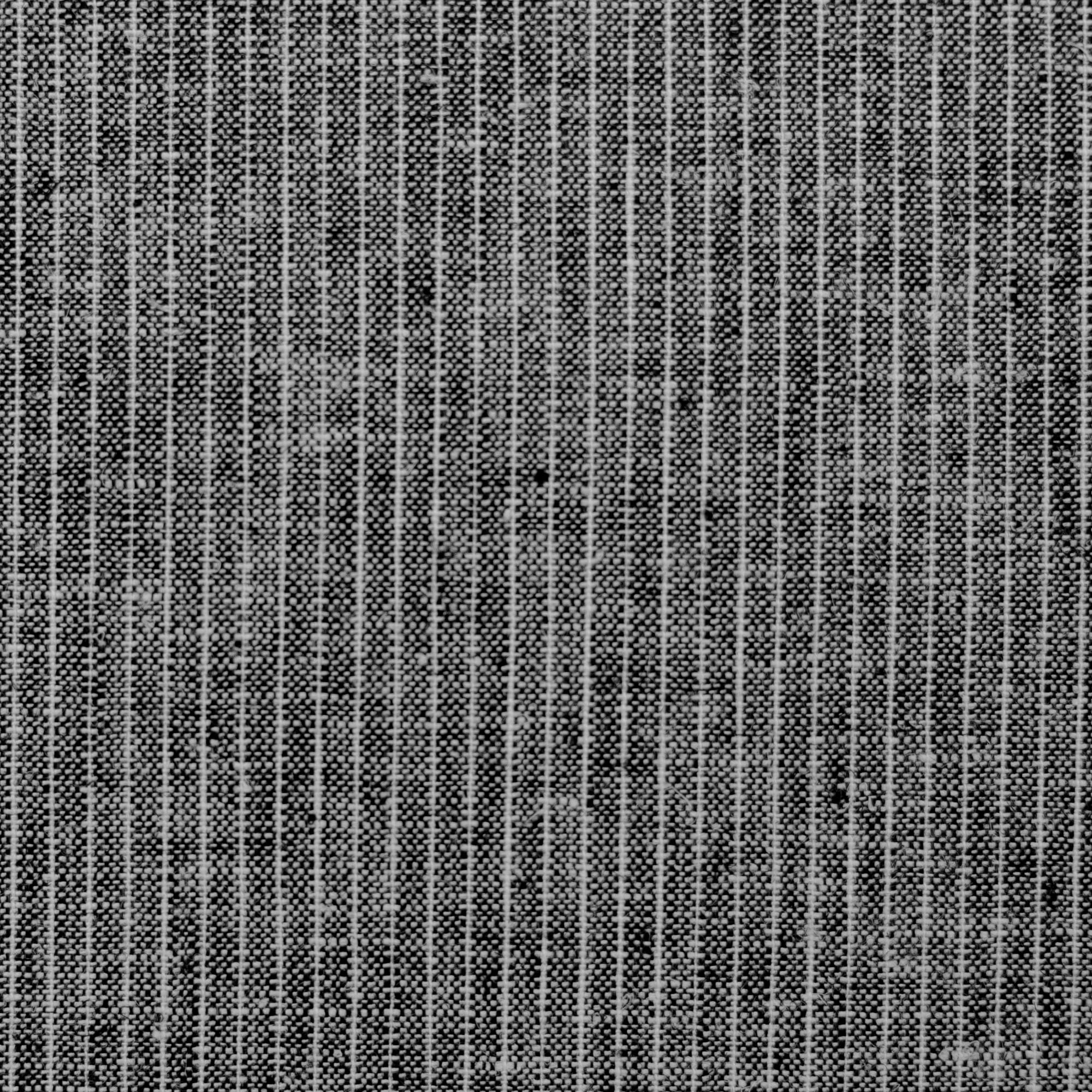 Baumwoll-Leinen "Paul" meliert, Streifen schwarz