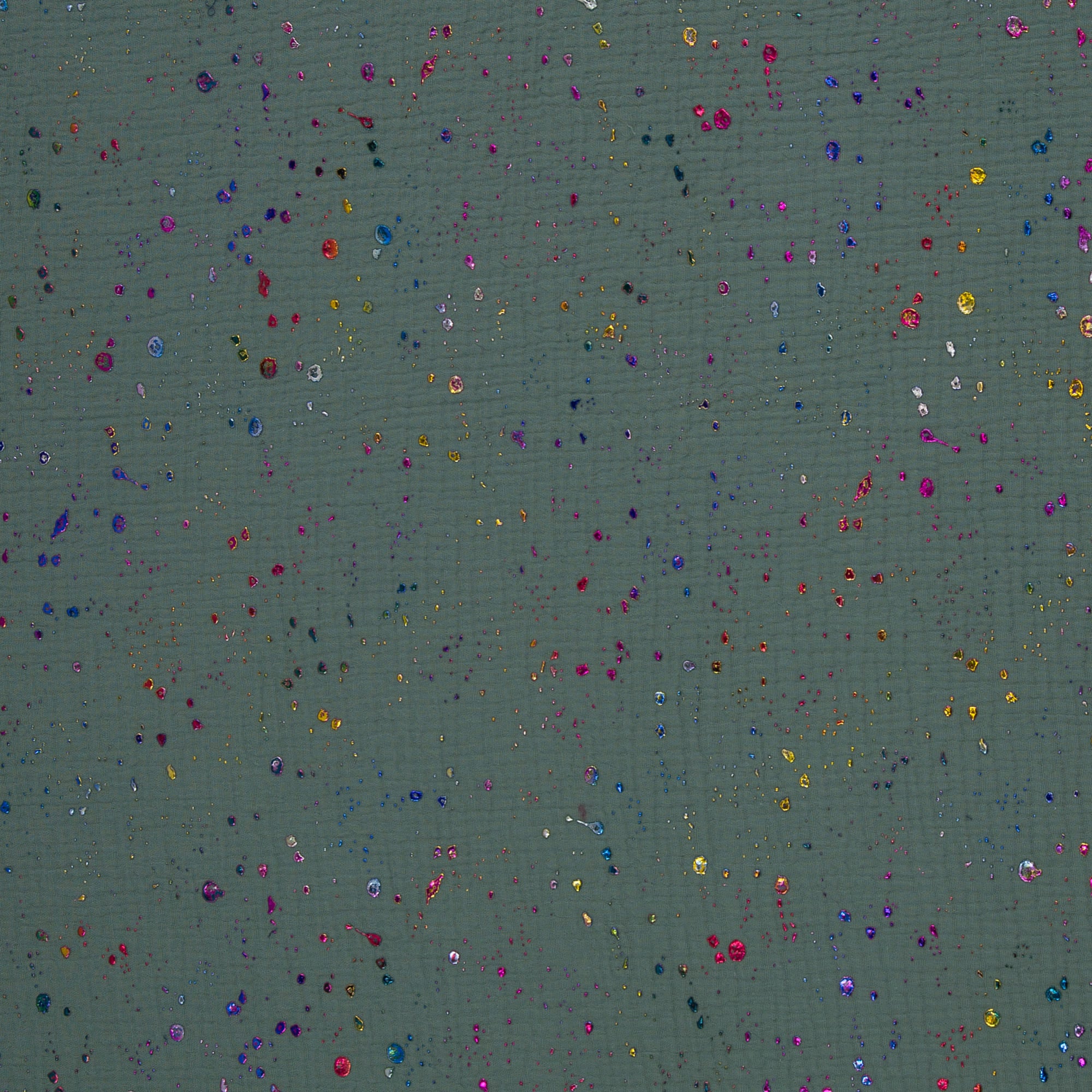 Musselin "Rosario" smaragd