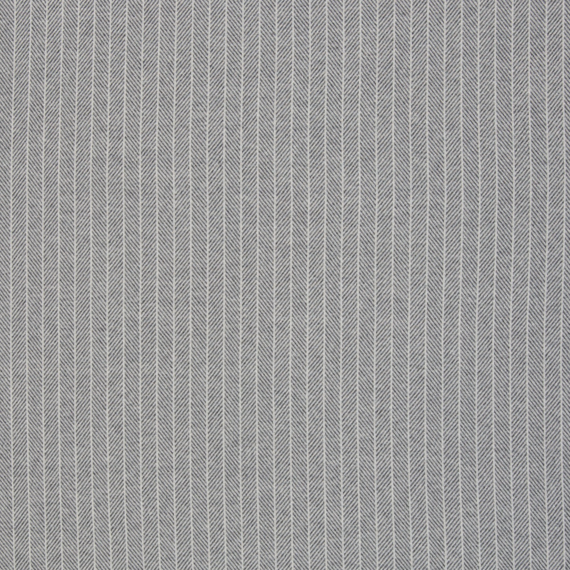 Jacquard-Jersey "Madita" Streifen meliert ecru/grau Stoff Anke's Nähbox