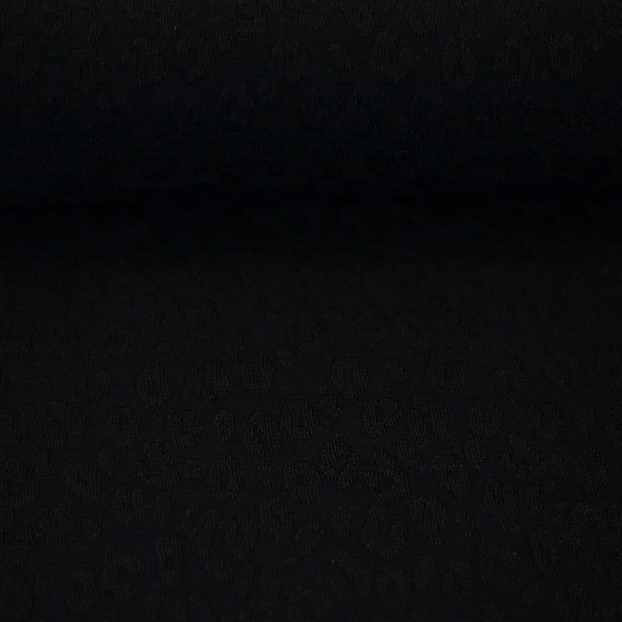 Jacquard-Jersey " Lemgo" schwarz Stoff Anke's Nähbox