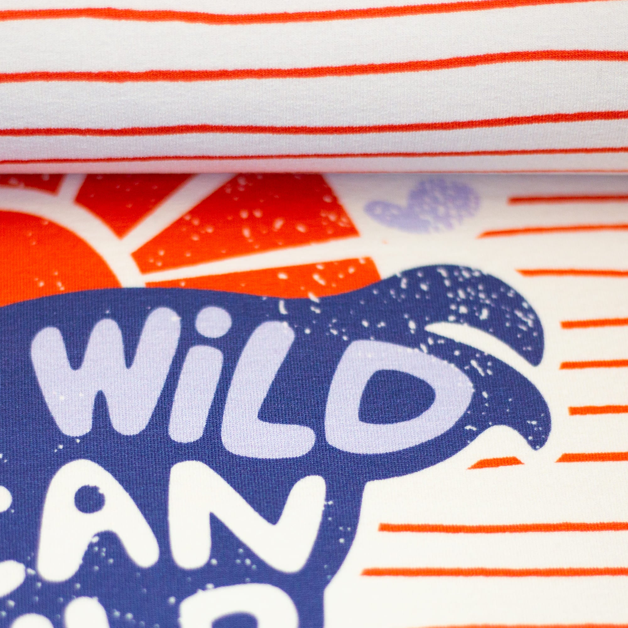 French Terry Panel "Wild" by Käselotti