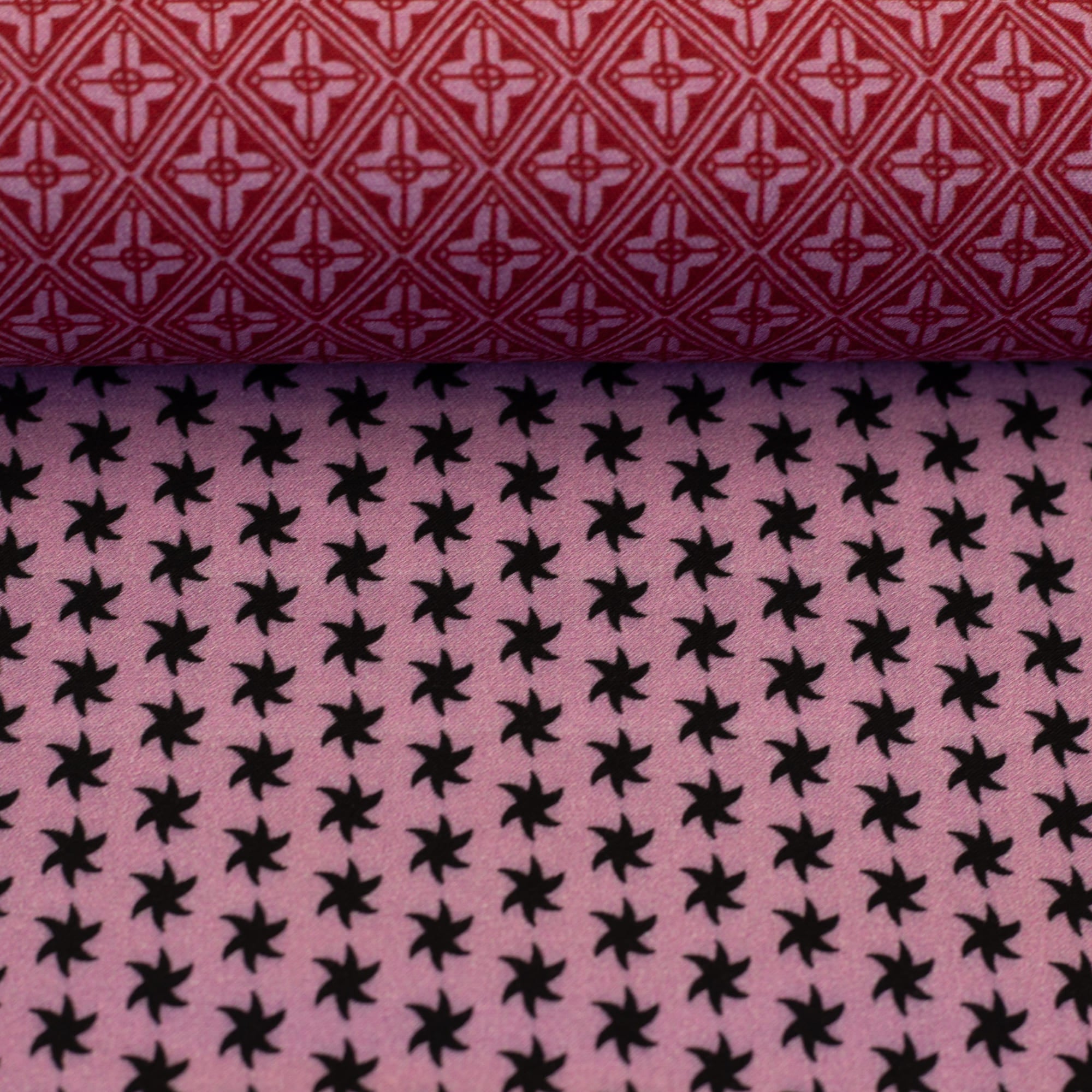 Viskose Webware "Molina" altrosa by Bienvenido Colorido Stoff Anke's Nähbox