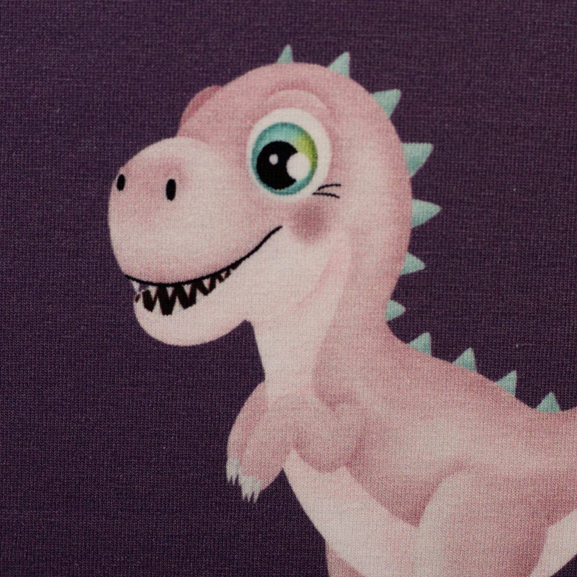 Baumwolljersey Panel "Little Legend" by Mrs Mint Design lila