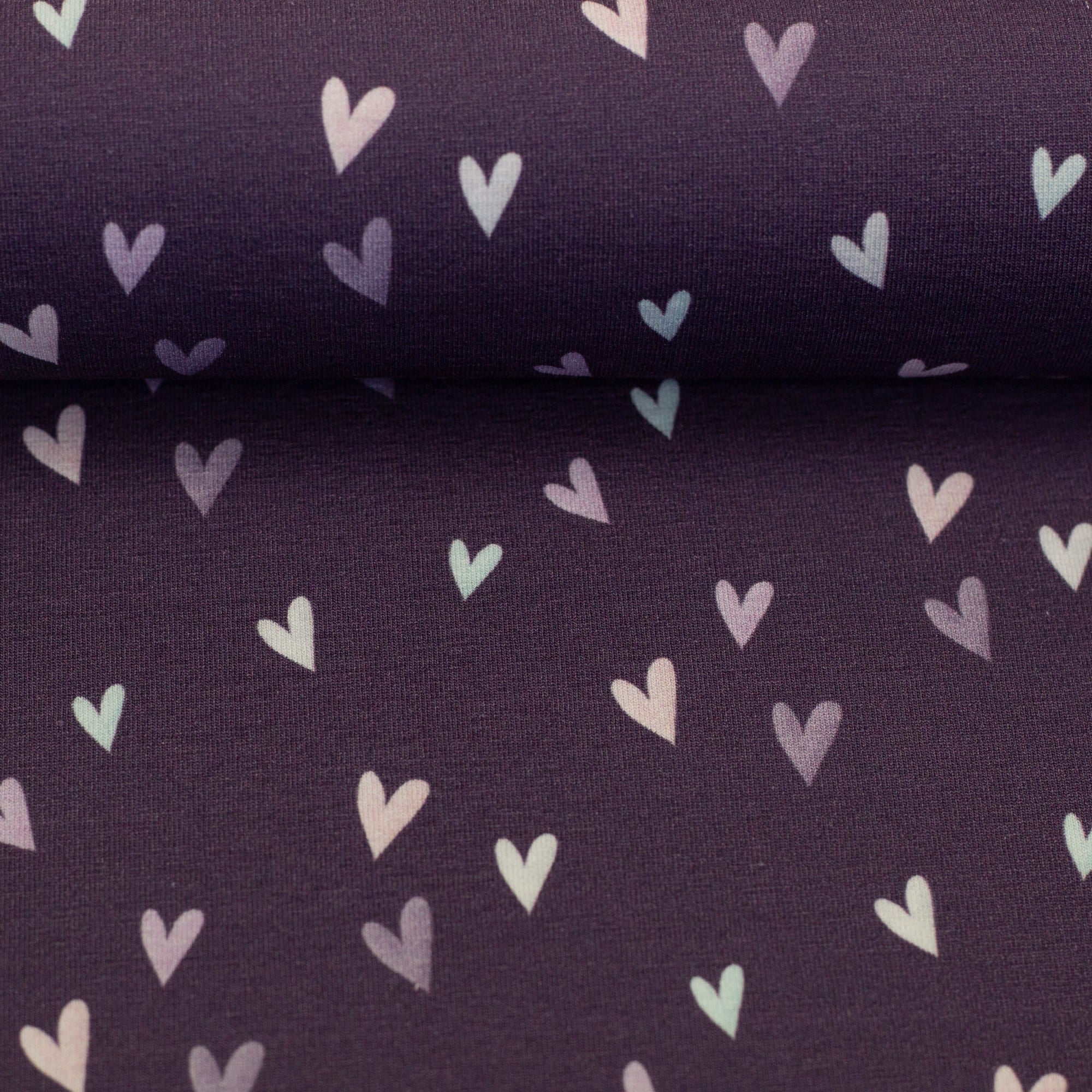 Baumwolljersey Panel "Little Legend" by Mrs Mint Design lila