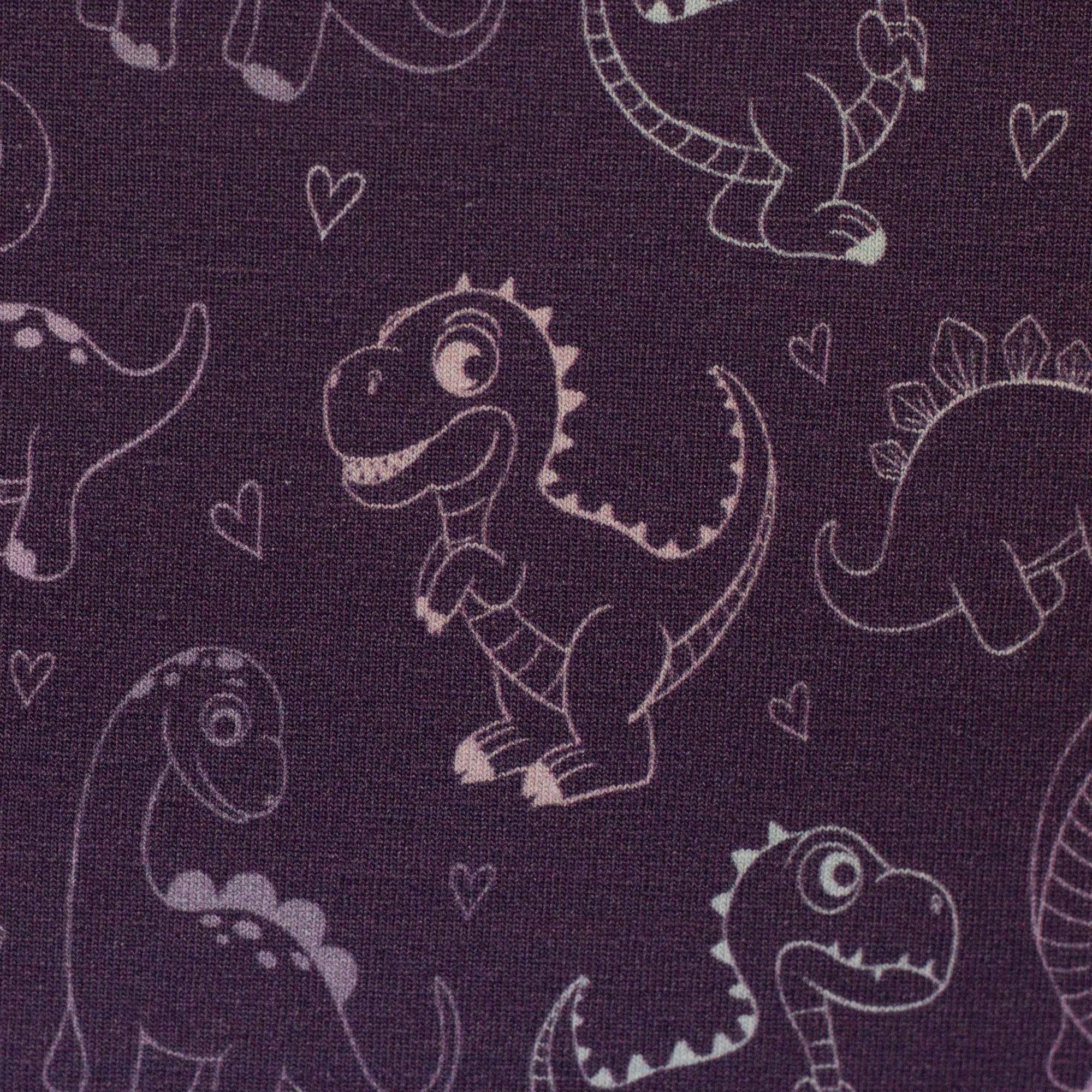 Baumwolljersey "Little Legend" by Mrs Mint Design lila