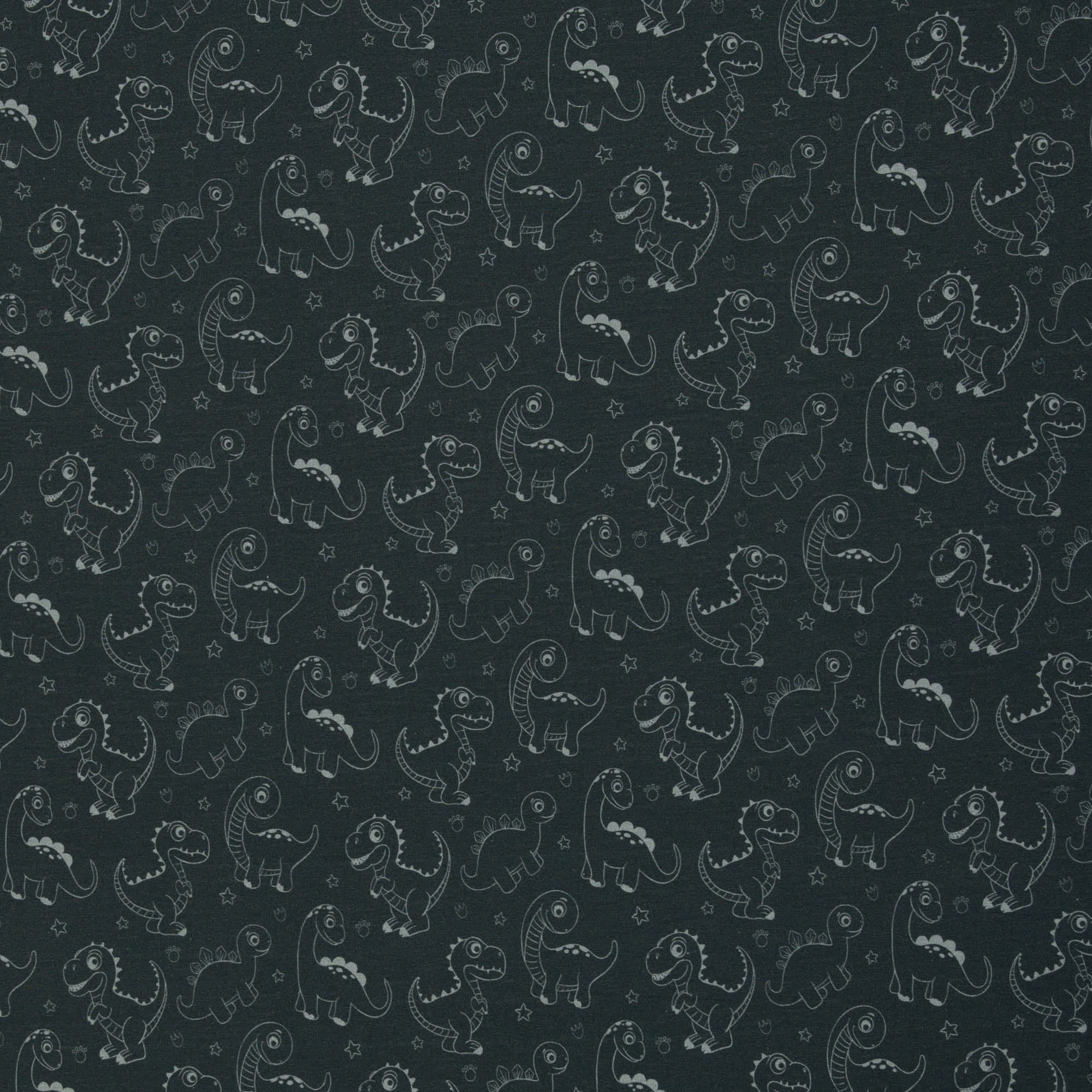 Baumwolljersey "Little Legend" by Mrs Mint Design anthrazit