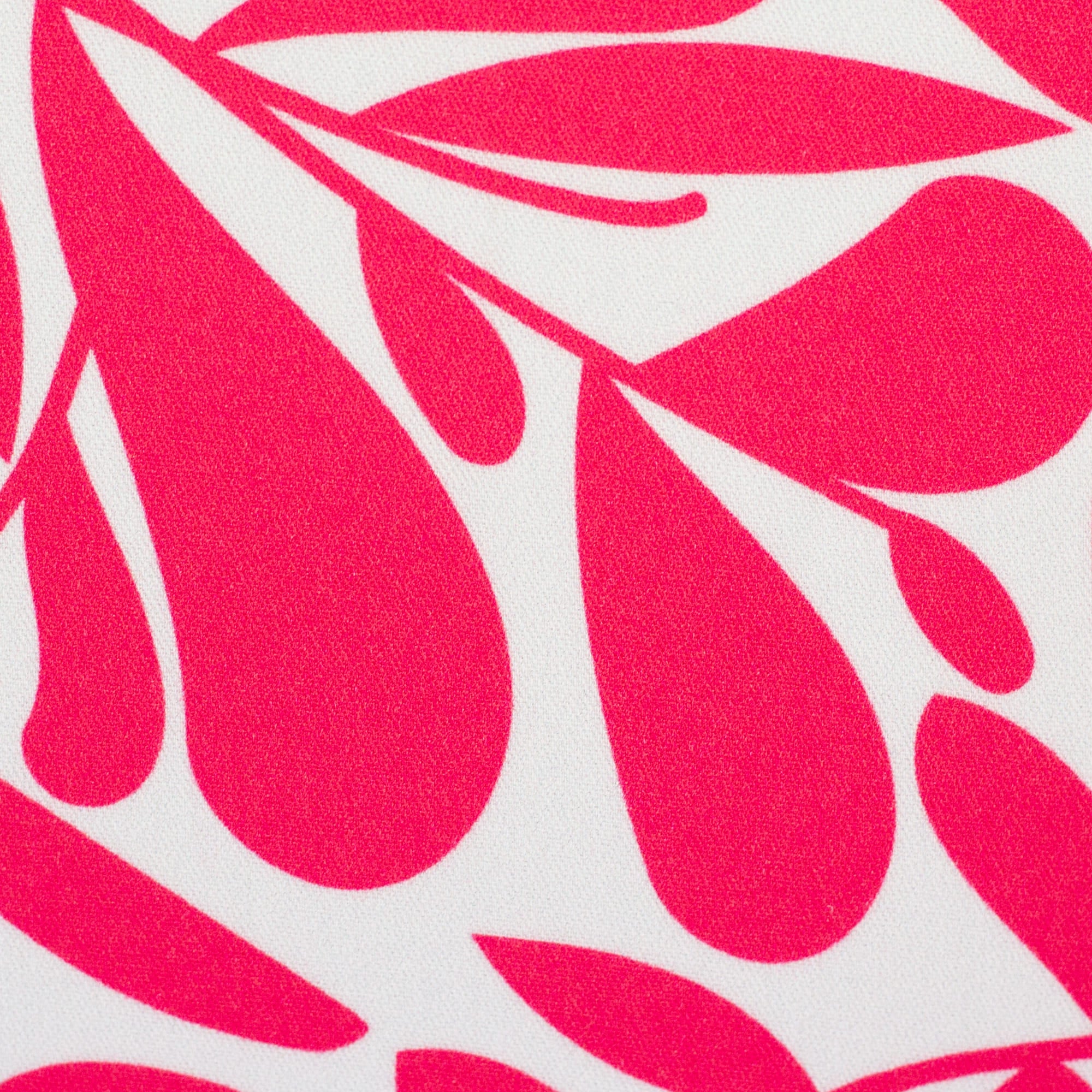 Viskose Webware "Hojas" rot by lillesol & pelle Stoff Anke's Nähbox