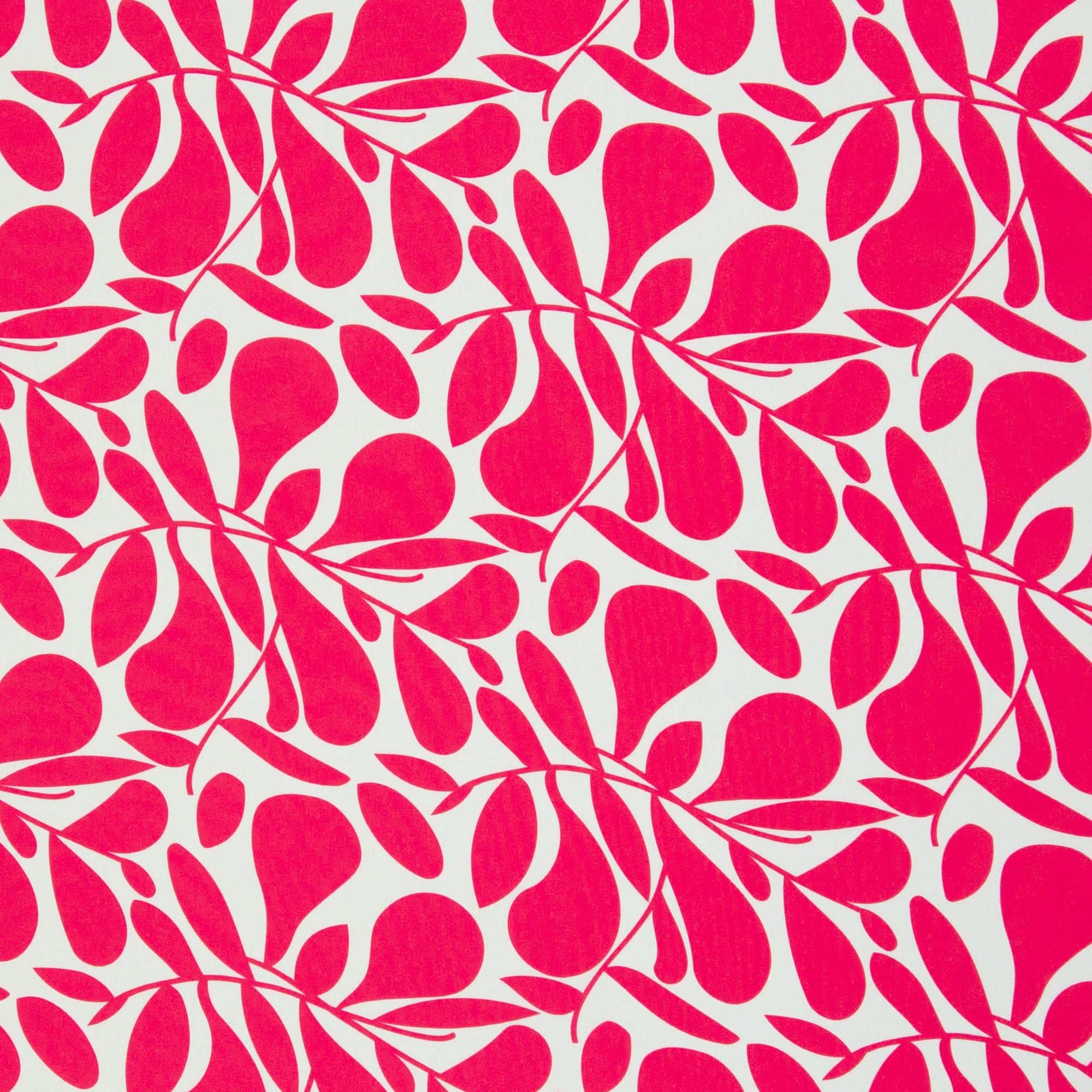 Viskose Webware "Hojas" rot by lillesol & pelle Stoff Anke's Nähbox