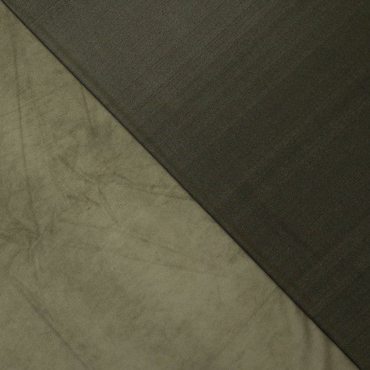 Wildleder-Look "kaki Stoff Anke's Nähbox