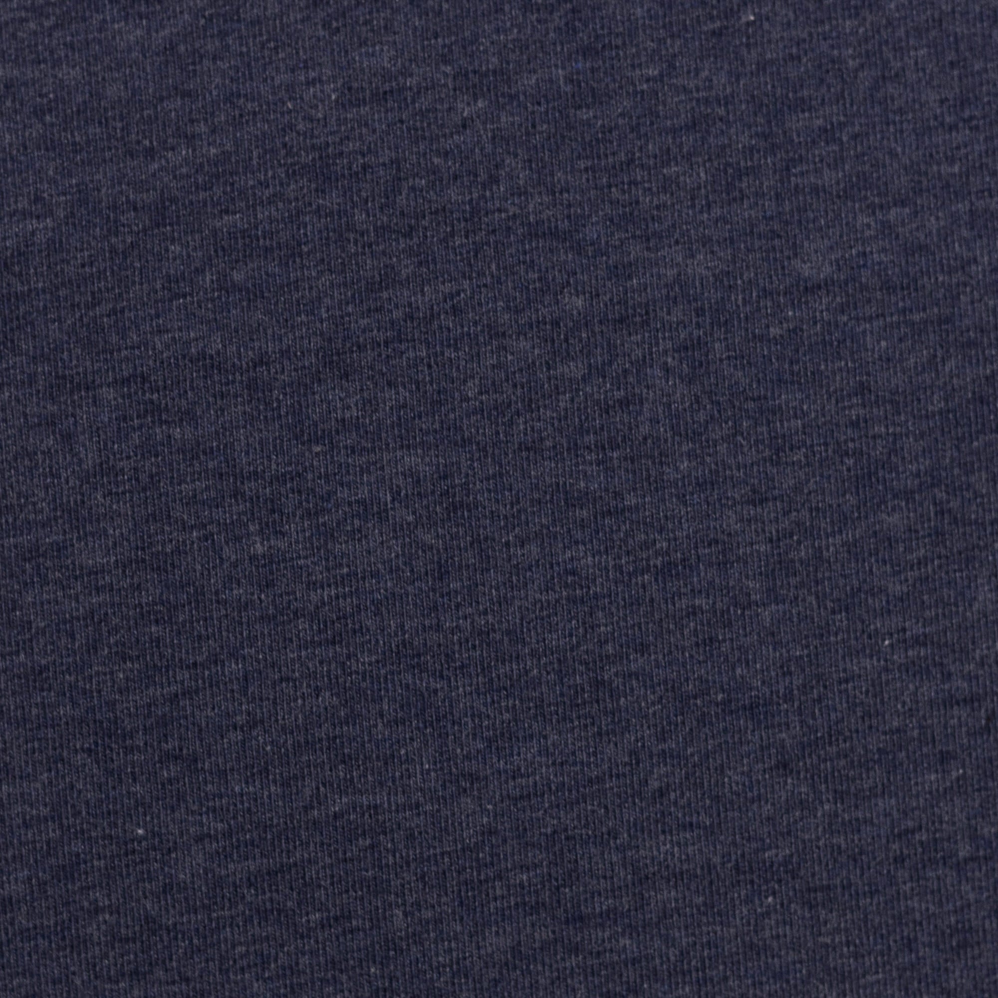 French Terry "Maike-melange" dunkelblau