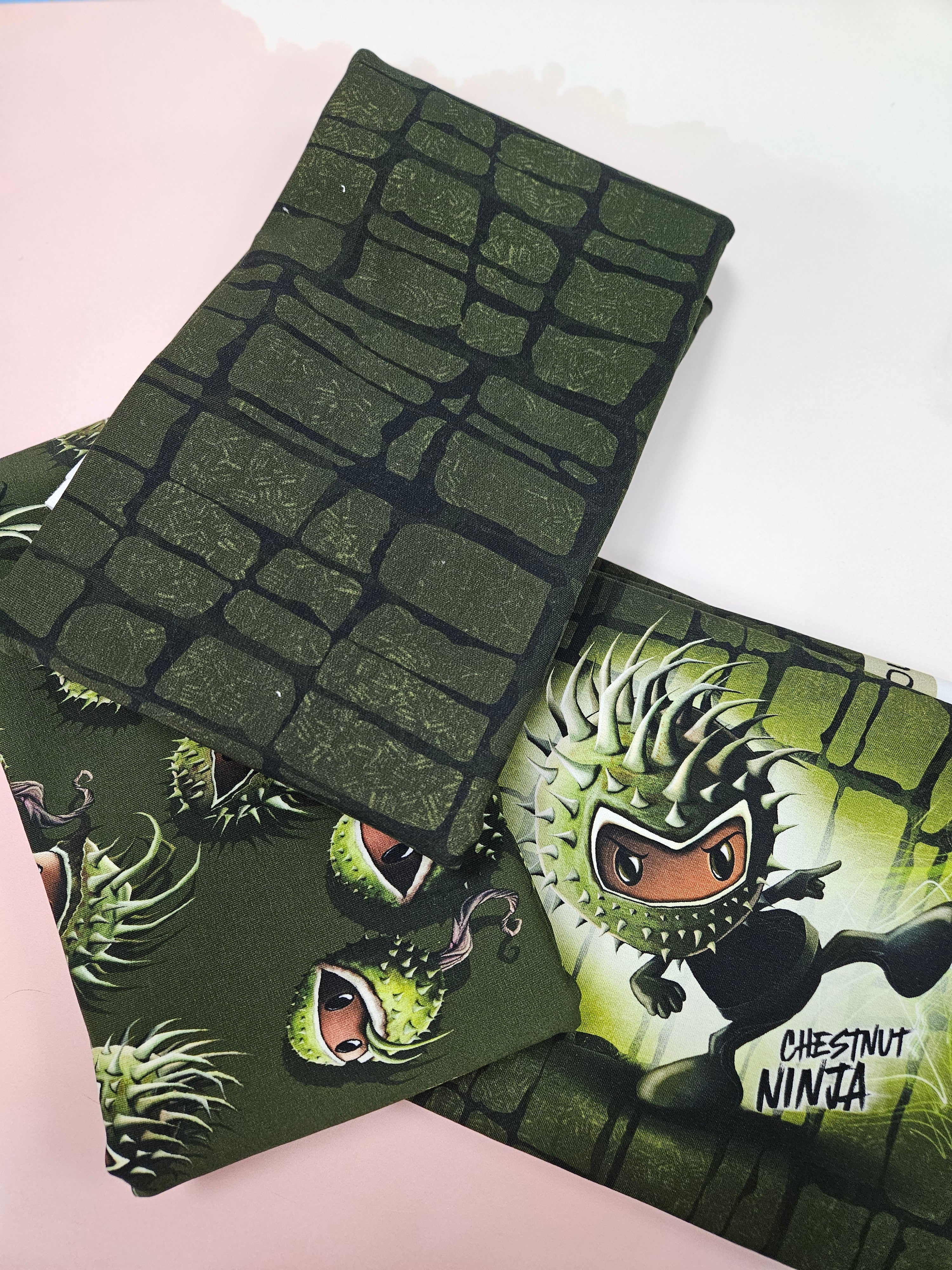 Stoffpaket French Terry kaki Anke's Nähbox