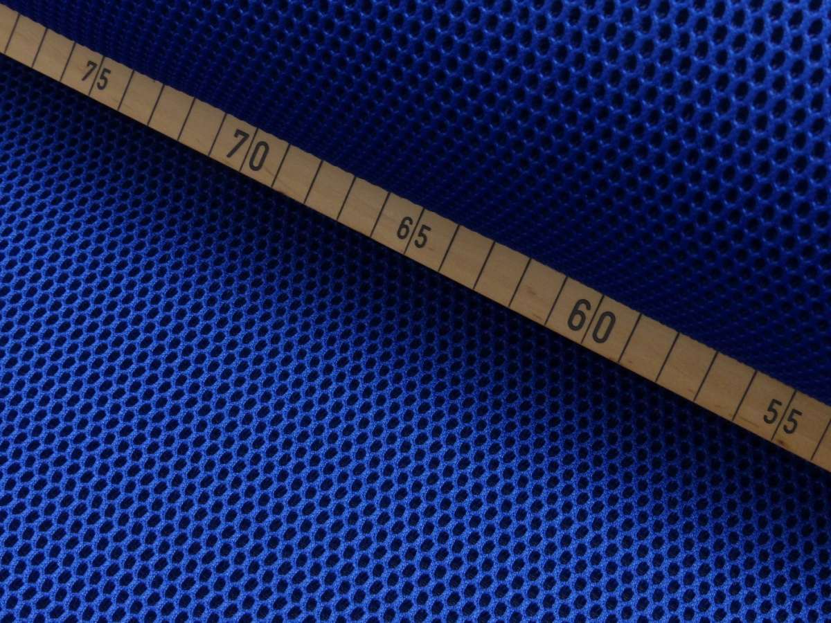 Netz 3D mit Geweberücken "royalblau"