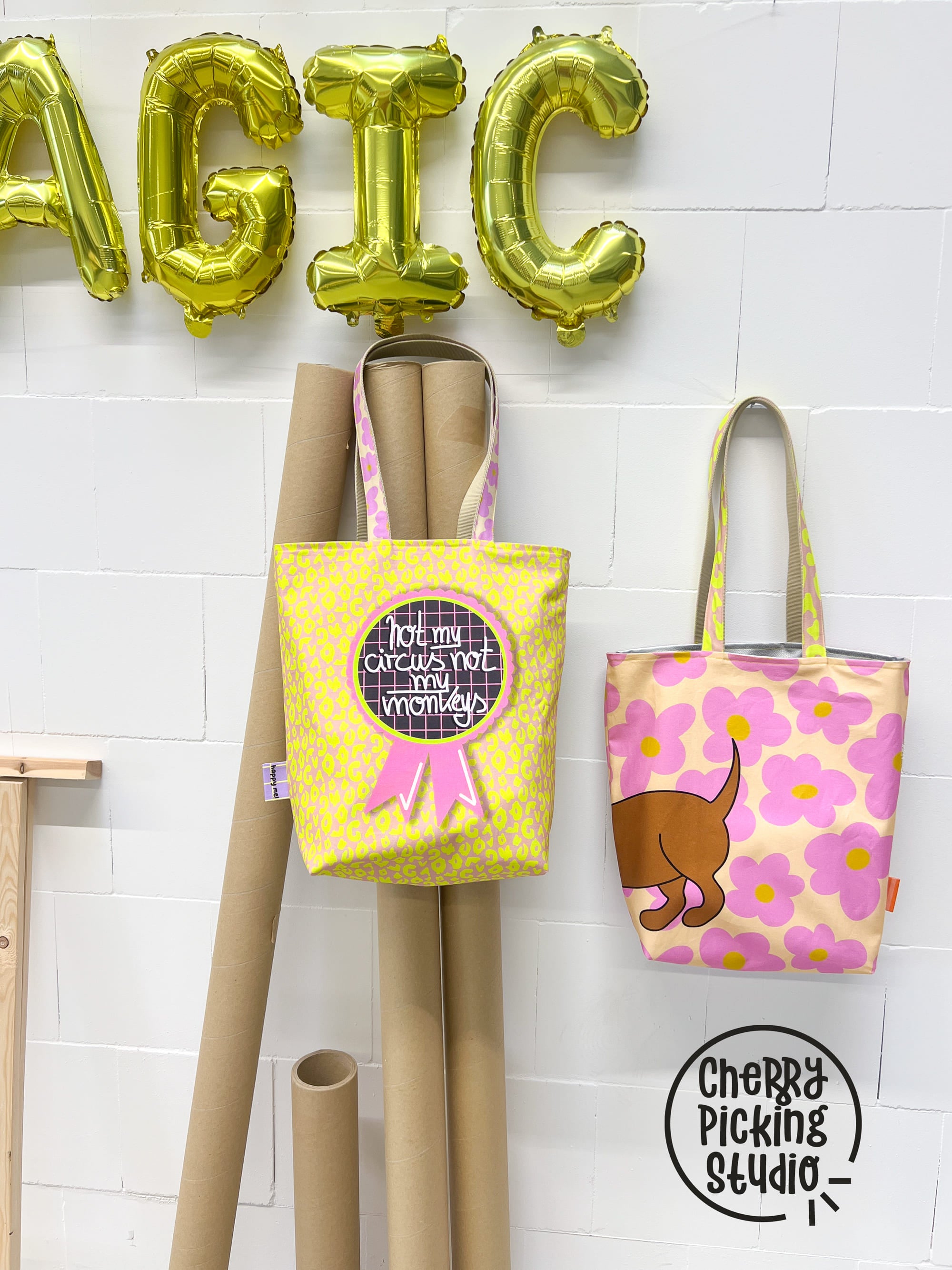 Taschenpanel "Cherry Picking Bag" 1