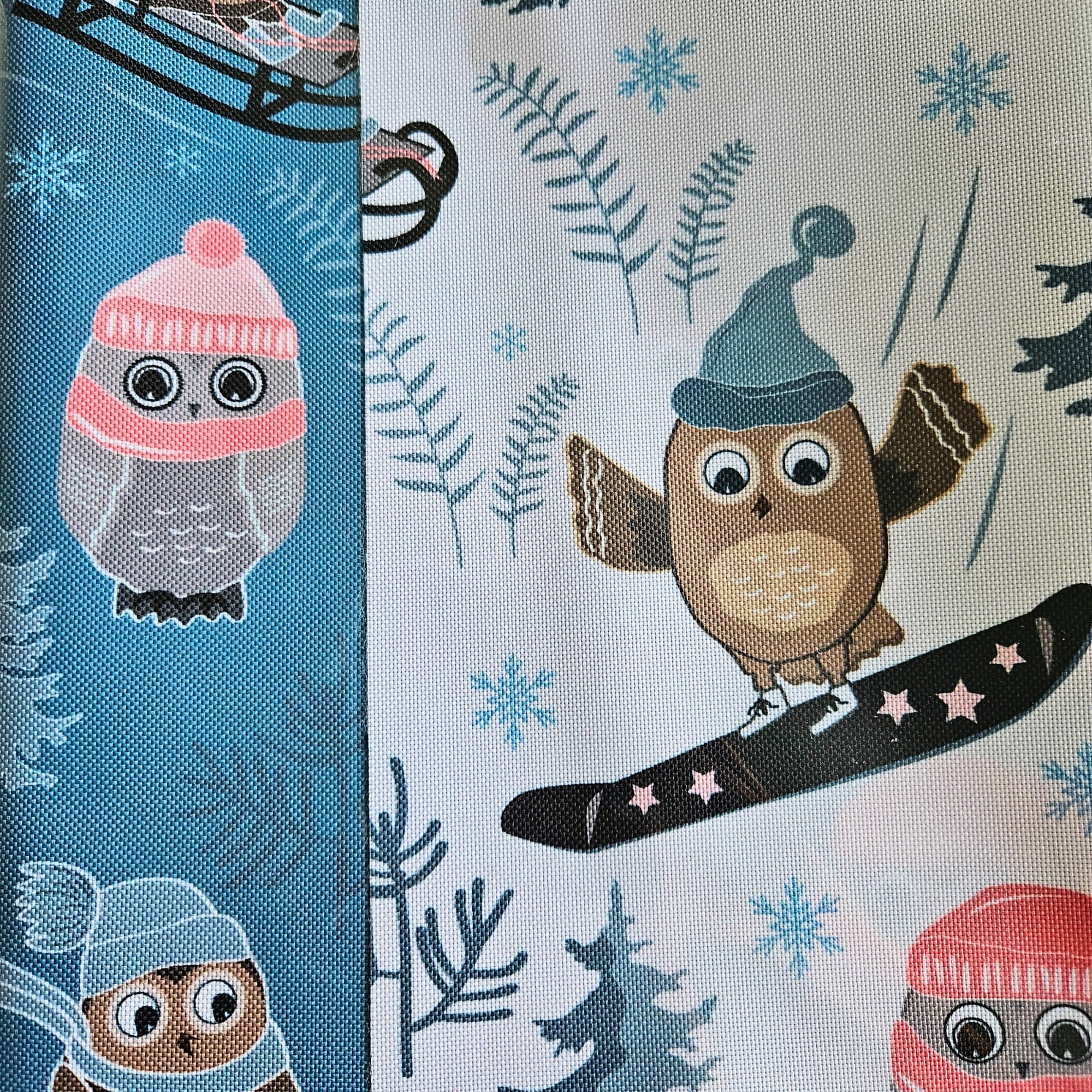 Nähbox "Kleine Beauty Bag" Eulen