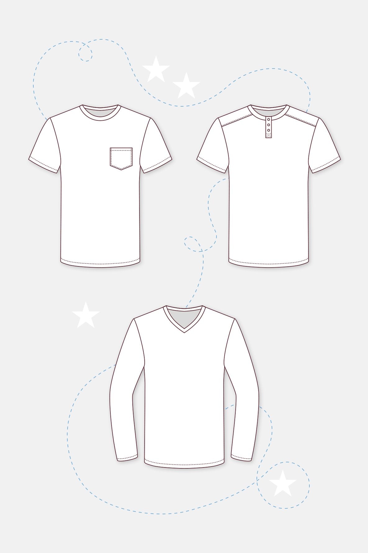 Papierschnittmuster "Max"