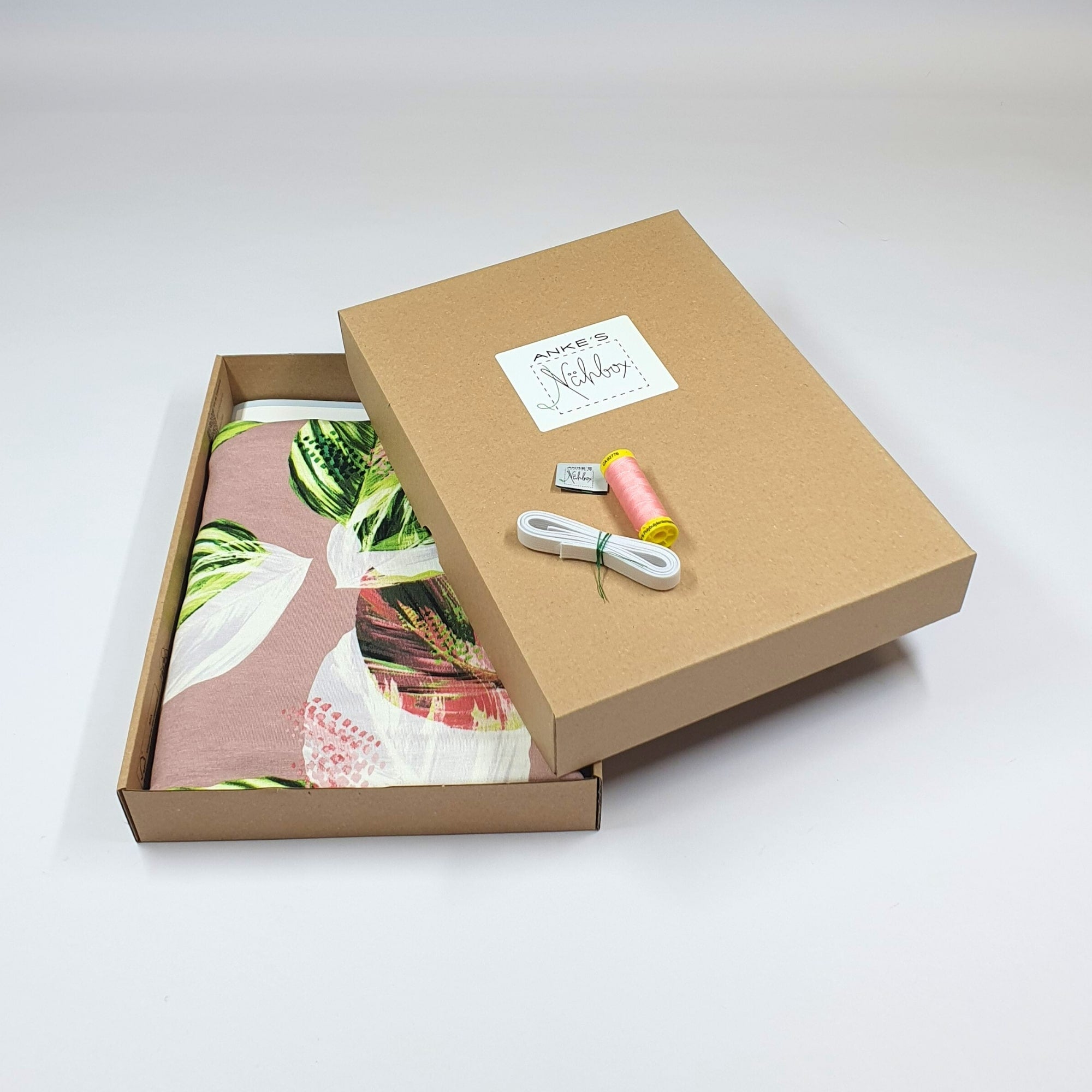 Nähbox Jerseykleid "floral"