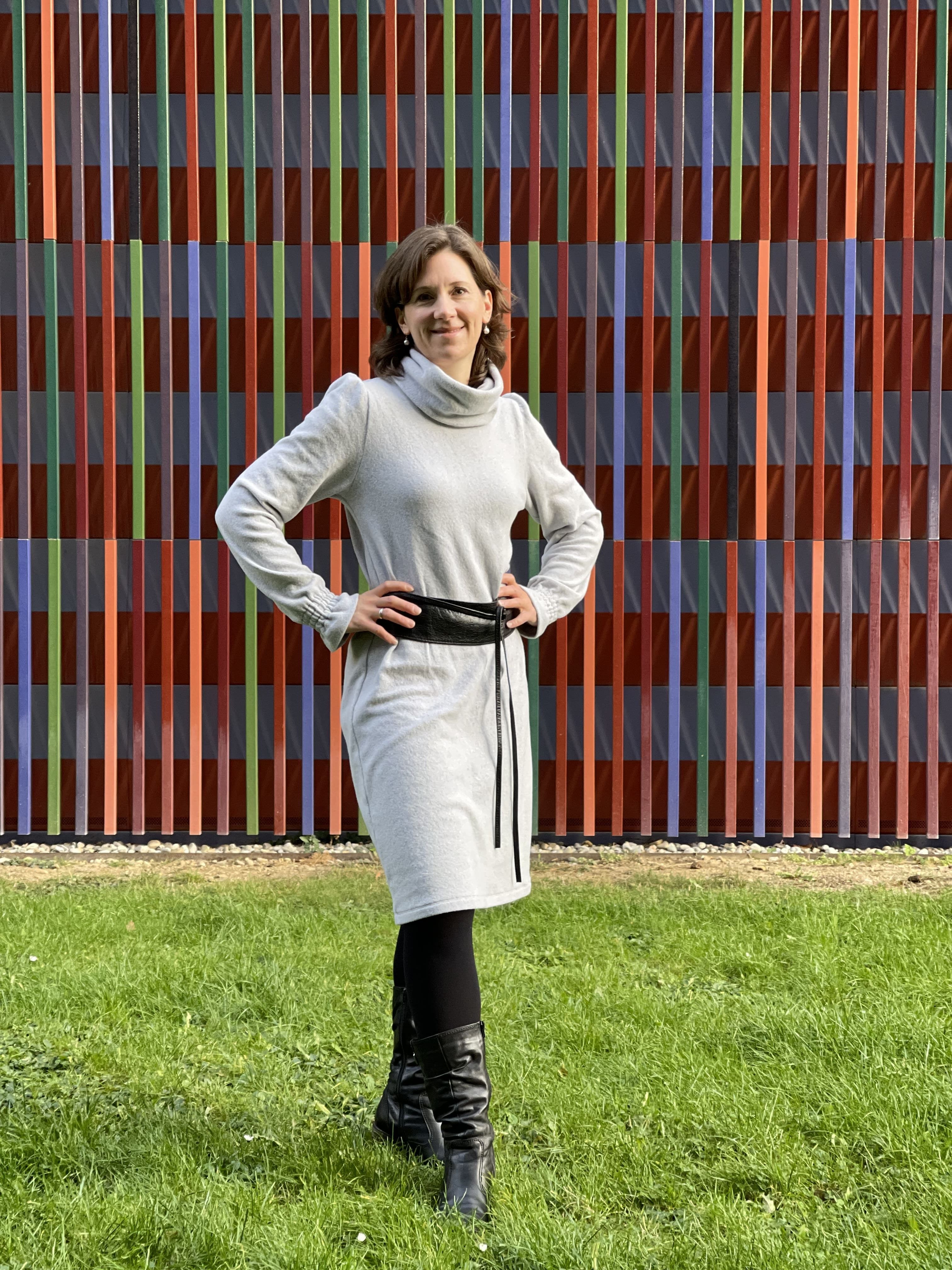 Nähbox Kleid "Estela" beere