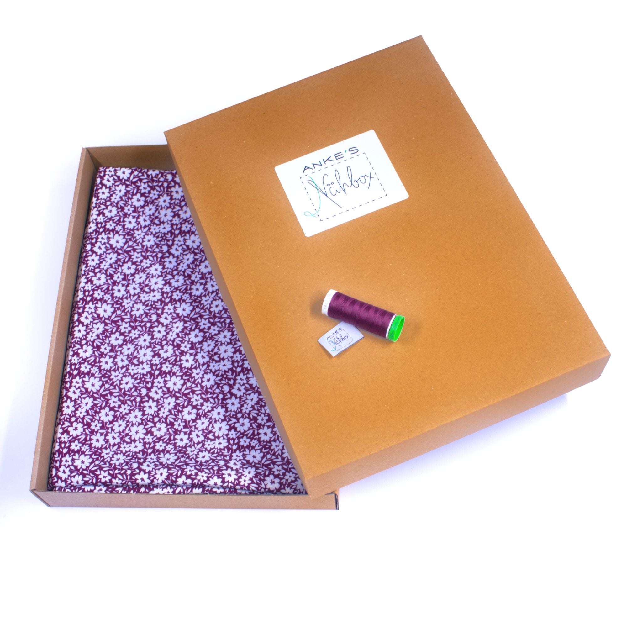 Nähbox Verano-Bluse (rot)