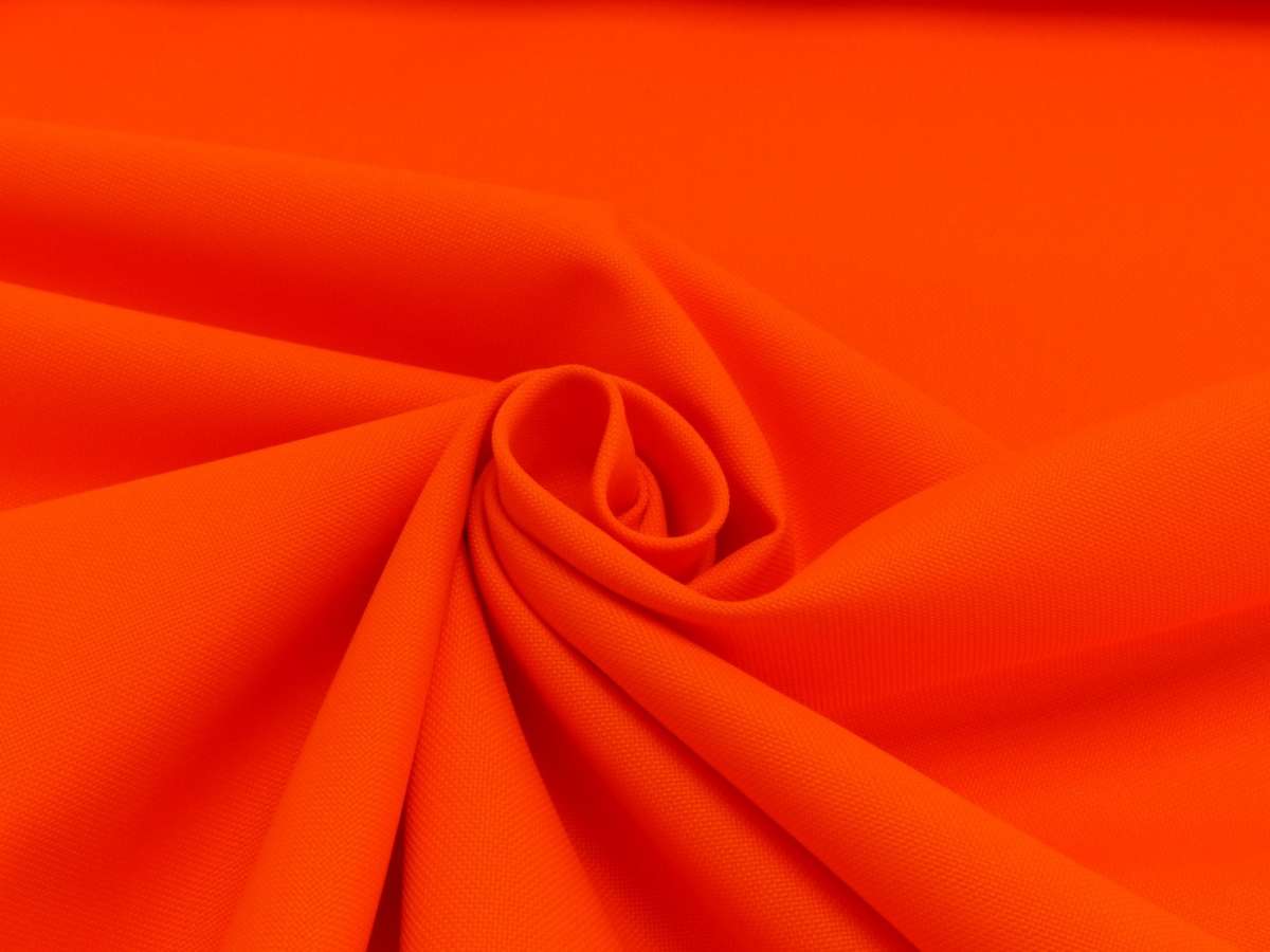 Outdoor Oxford orange Stoff Anke's Nähbox