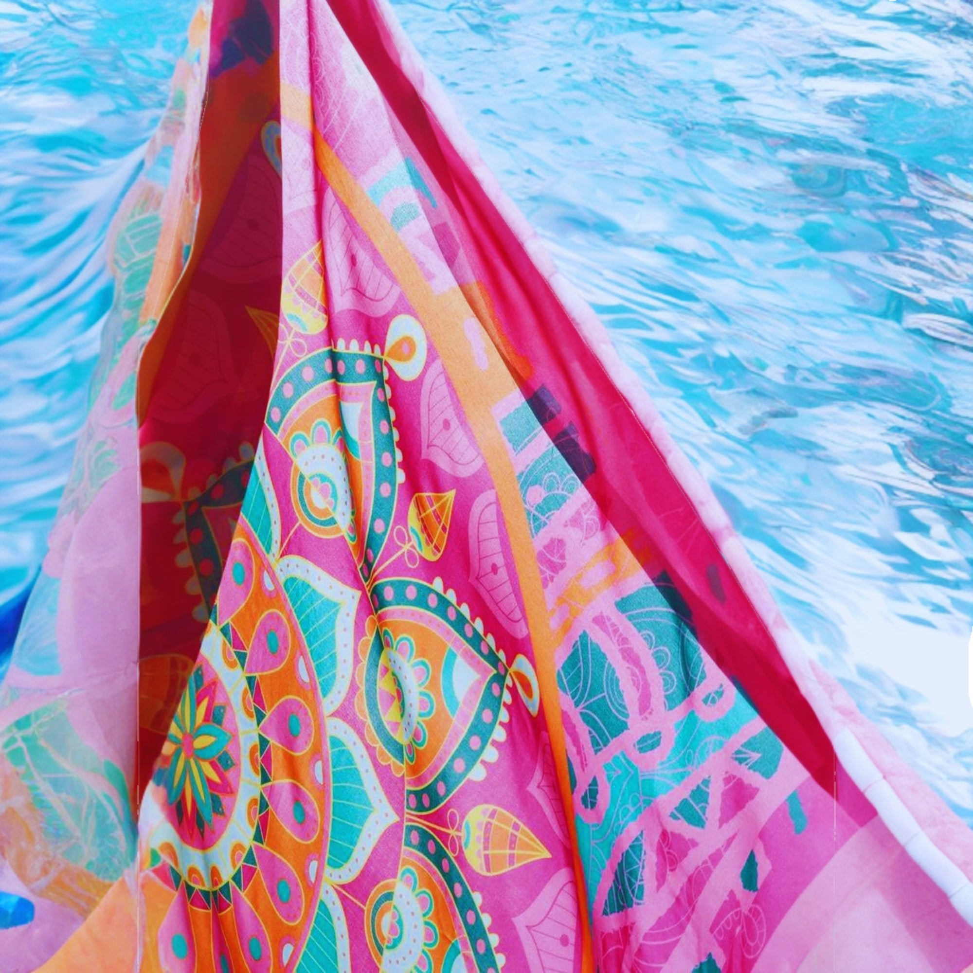 Stoffpanel Pareo "Fuchsia"