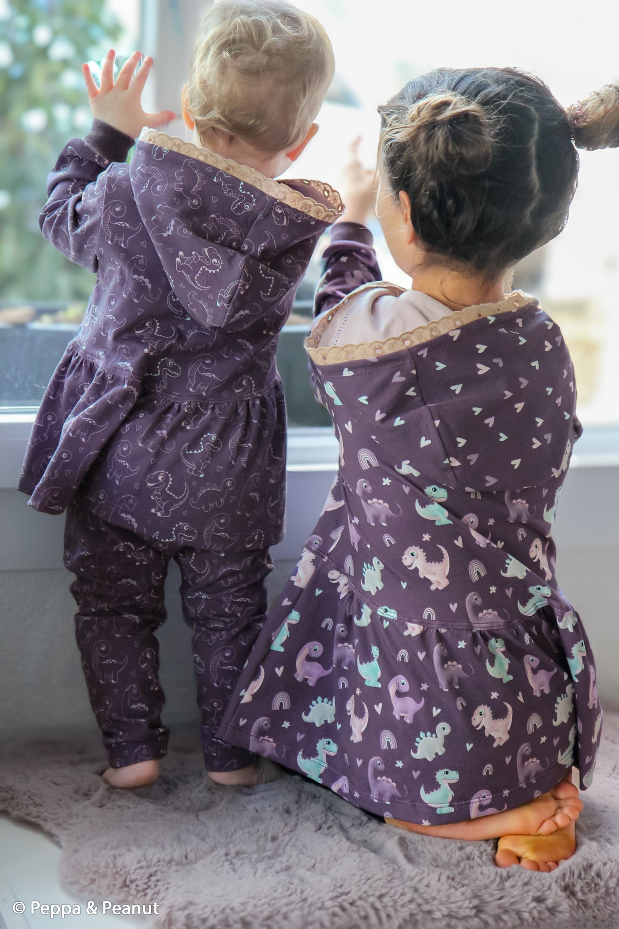 Baumwolljersey "Little Legend" by Mrs Mint Design lila/bunt