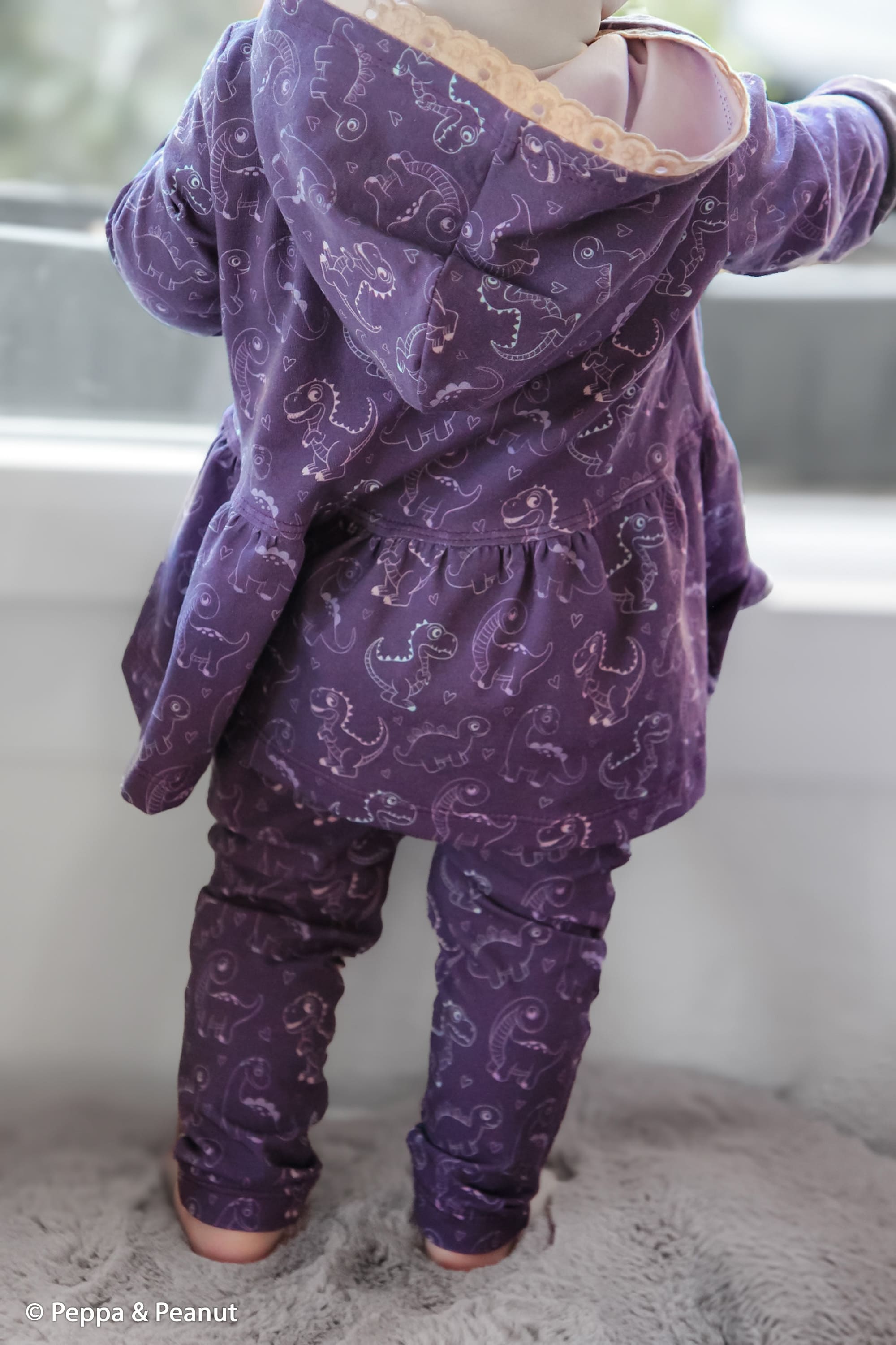 Baumwolljersey "Little Legend" by Mrs Mint Design lila