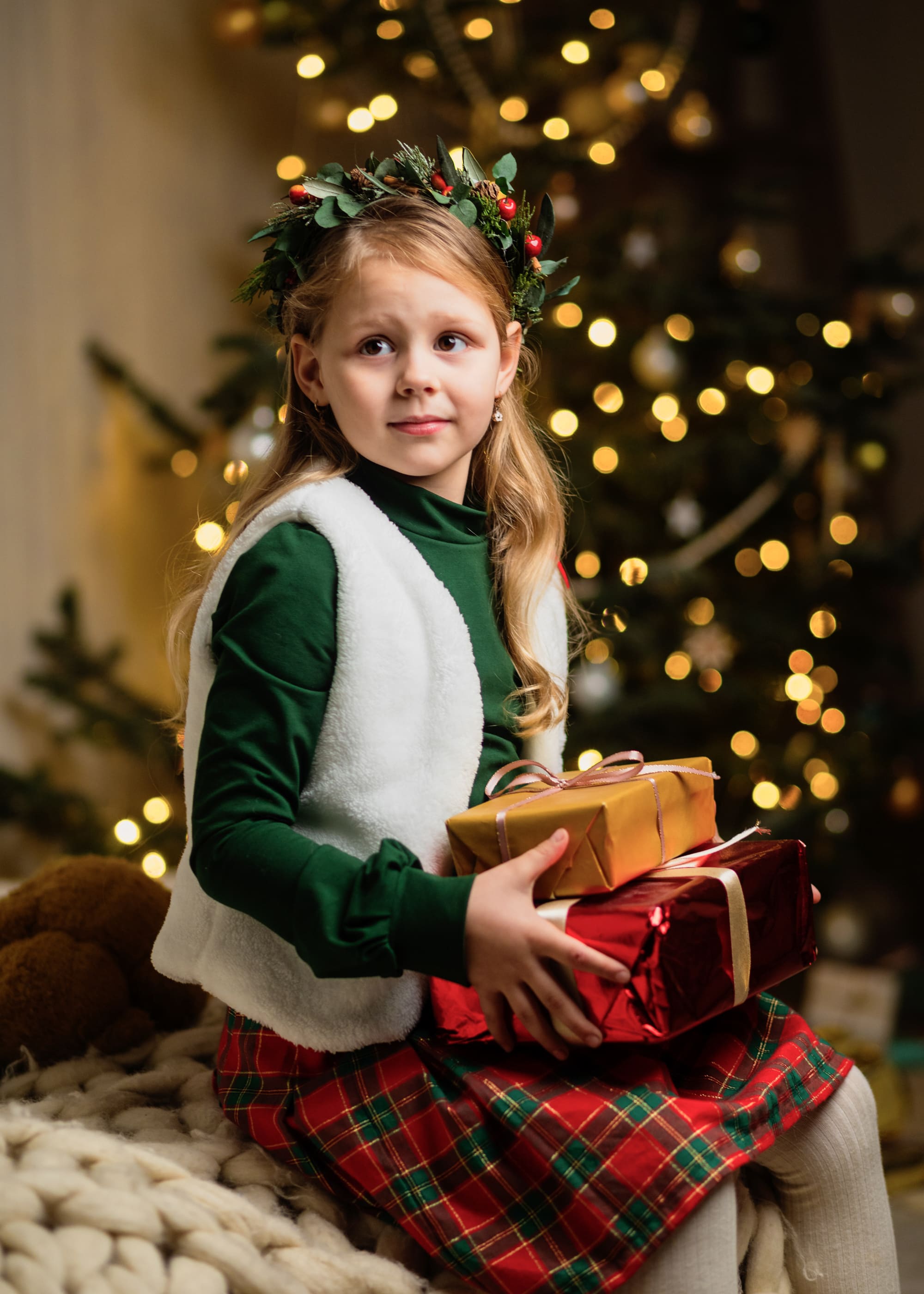 Kuschelplüsch "Chantal" weiß