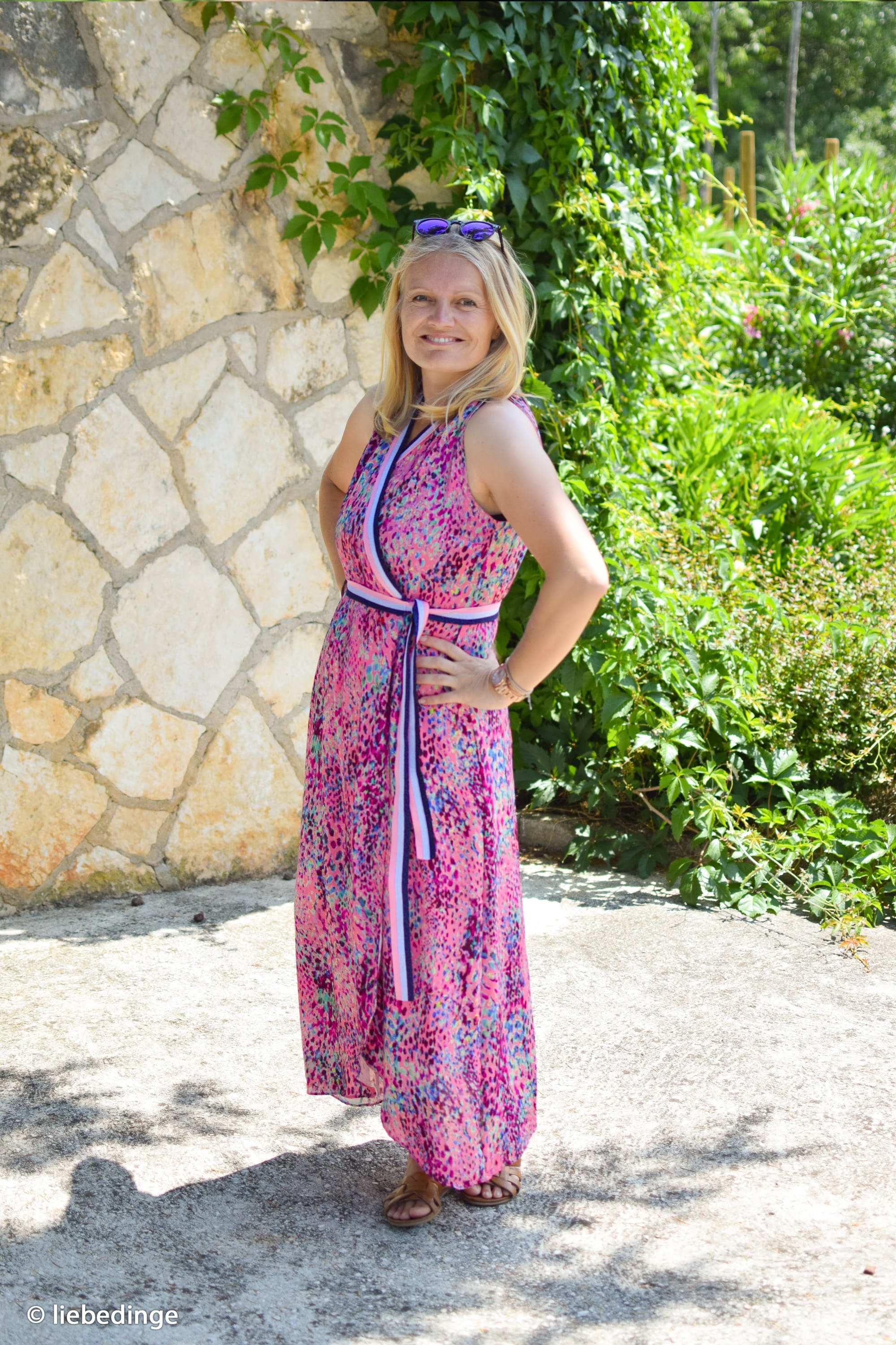 Viskose Webware, "Marseille" pink Stoff Anke's Nähbox