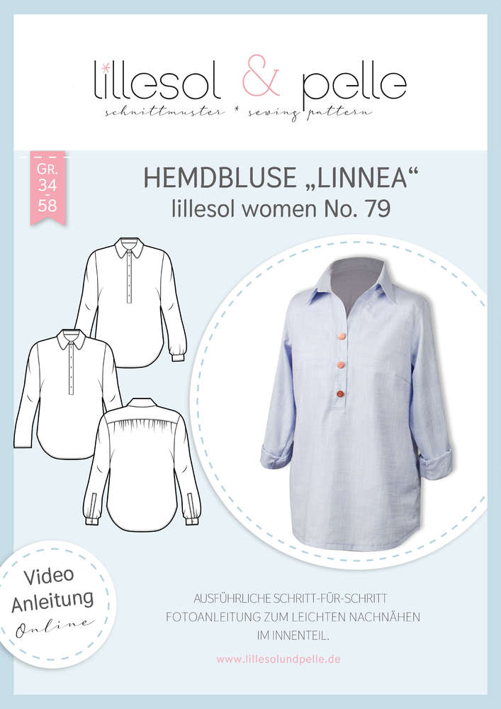 Papierschnittmuster "Hemdbluse"