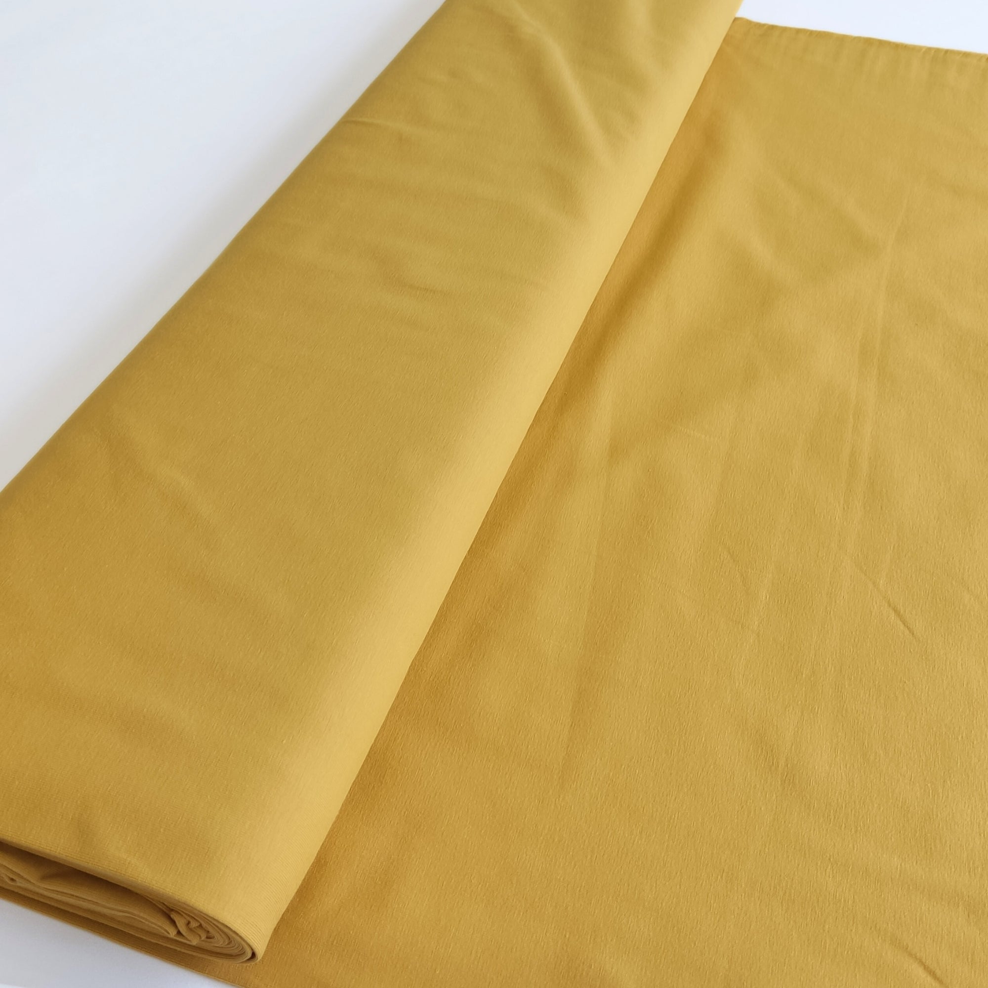 Baumwolljersey "Vanessa" goldgelb