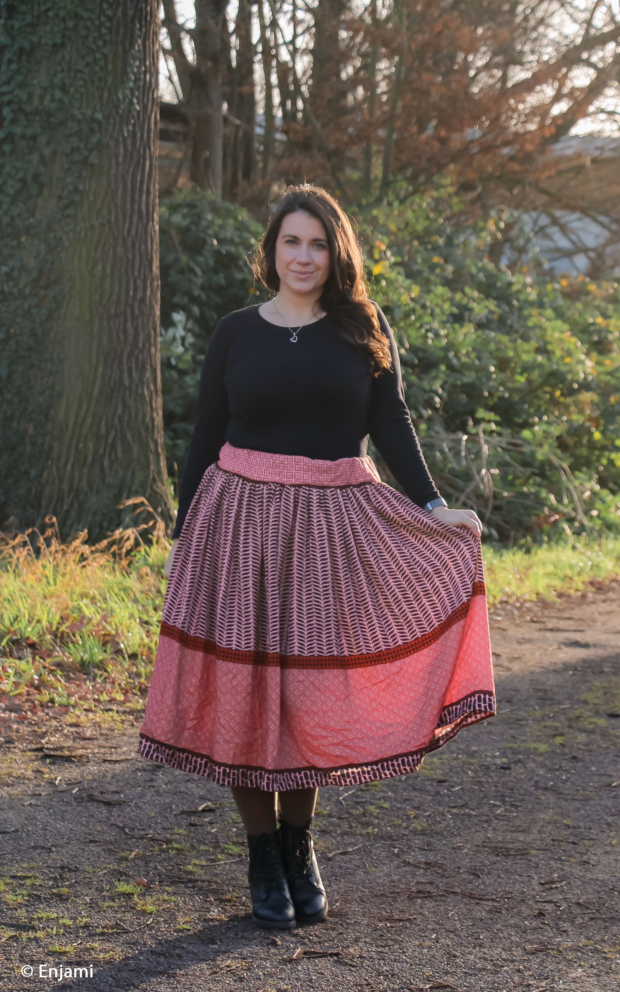 Viskose Webware "Molina" altrosa by Bienvenido Colorido Stoff Anke's Nähbox