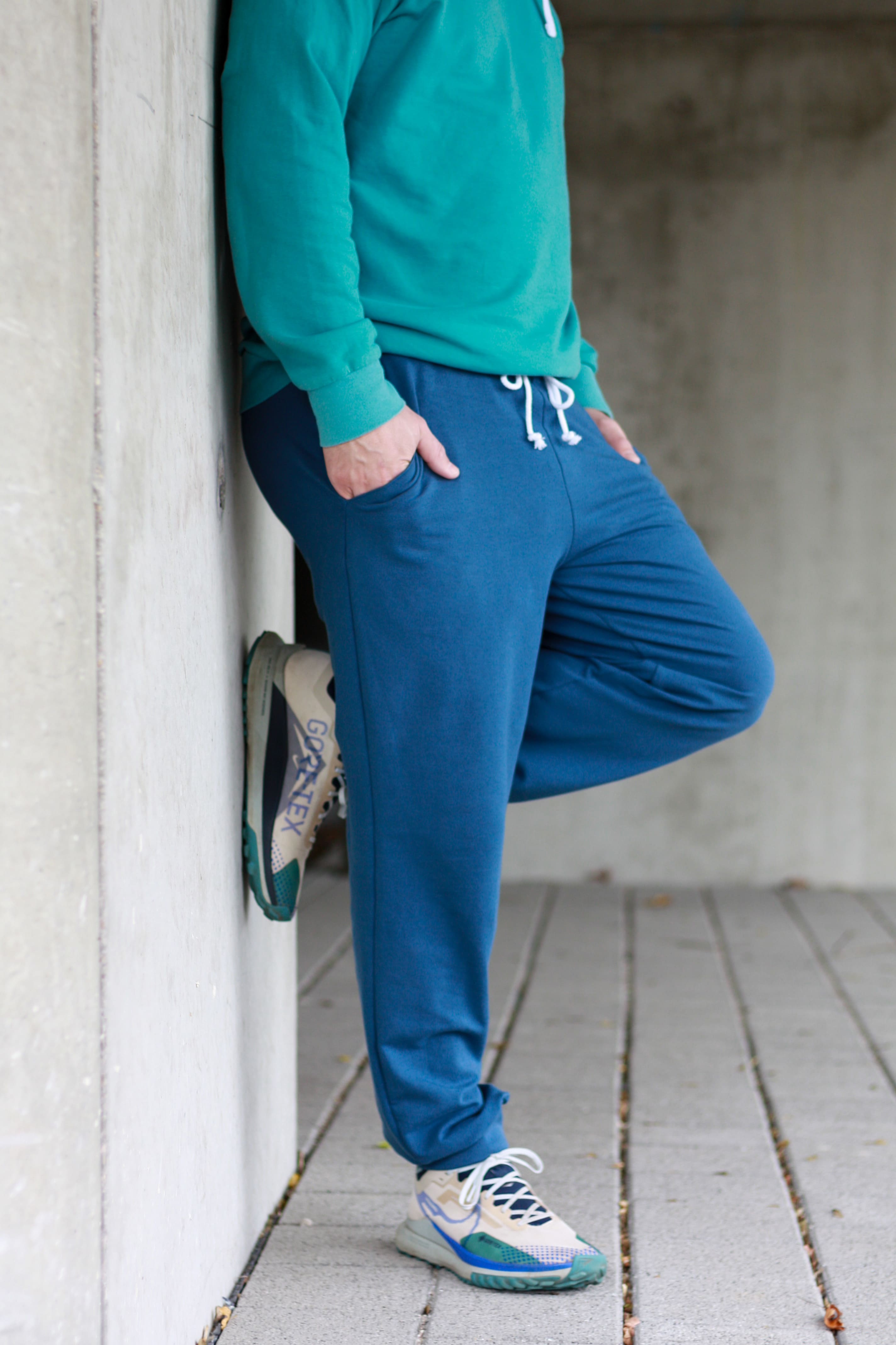 Papierschnittmuster Jogginghose "Jogga" Herren Schnittmuster Anke's Nähbox