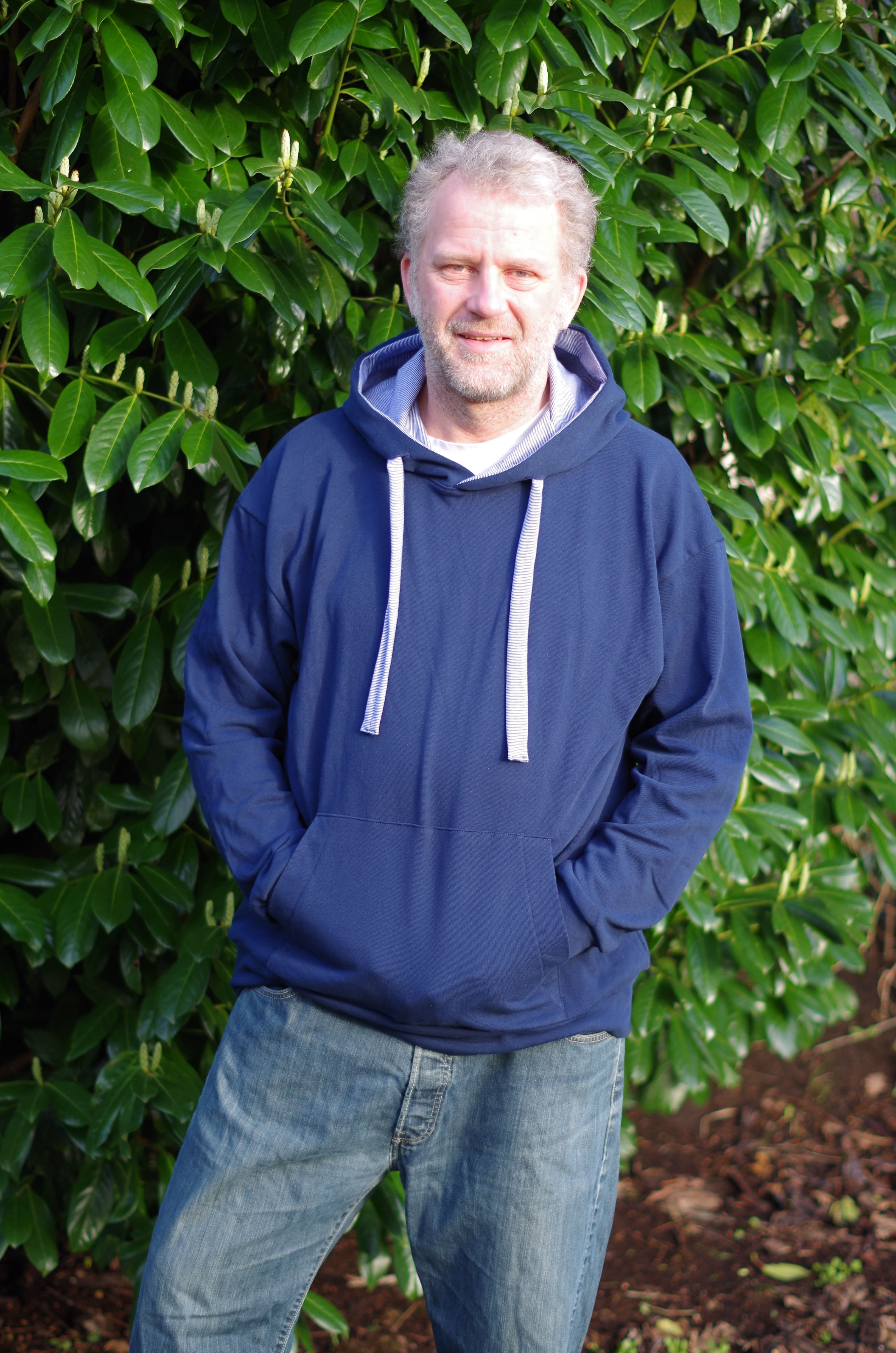 Papierschnittmuster "Comfort Hoodie" Herren Schnittmuster Anke's Nähbox