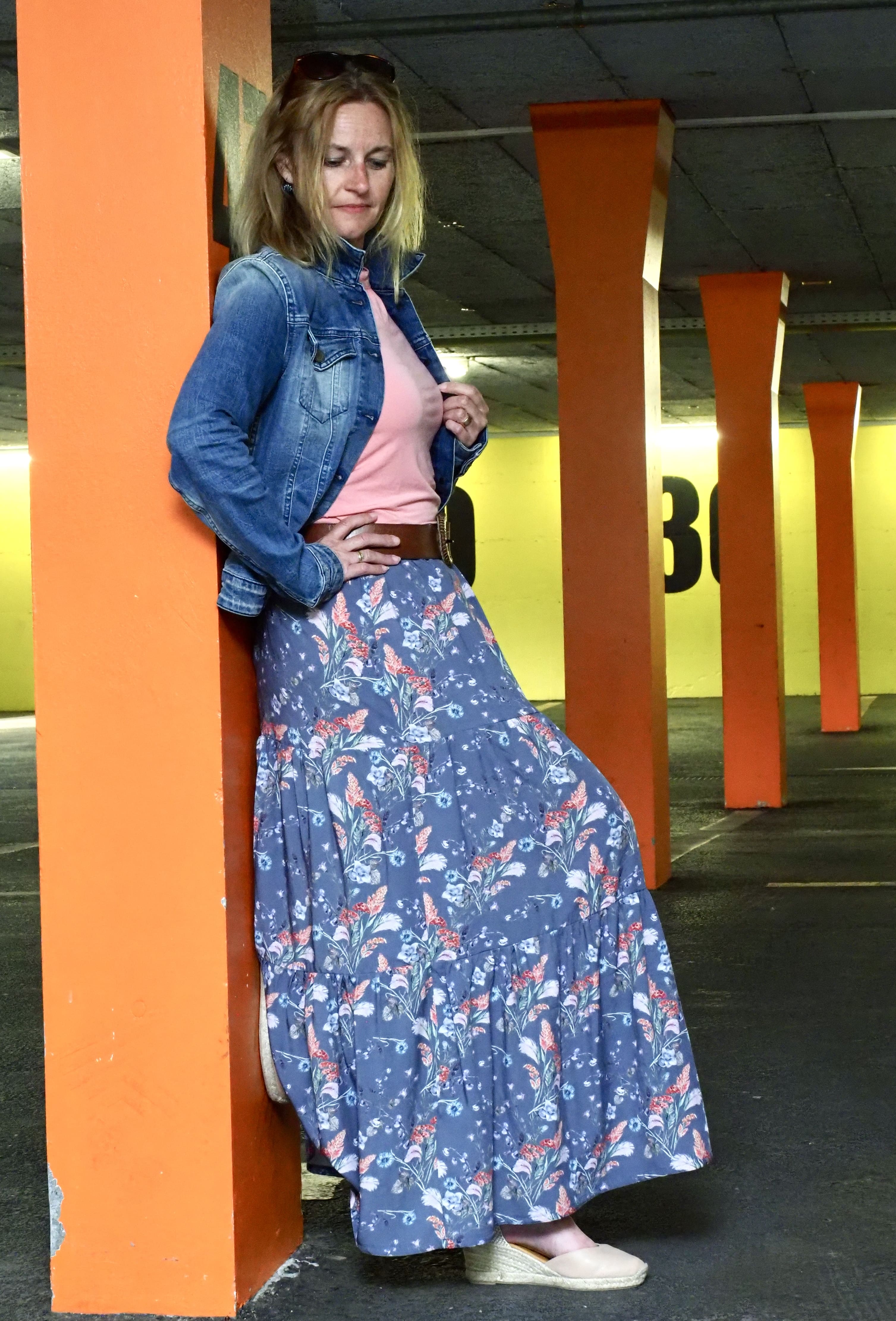 Papierschnittmuster "Maxirock" Damen