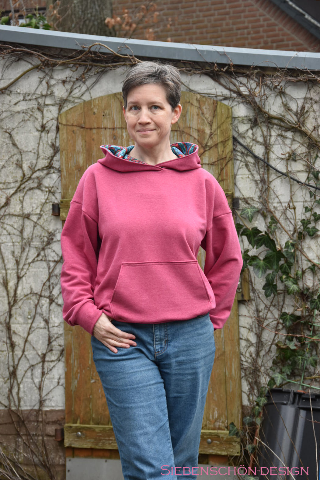 Papierschnittmuster "Comfort Hoodie" Damen 34-40