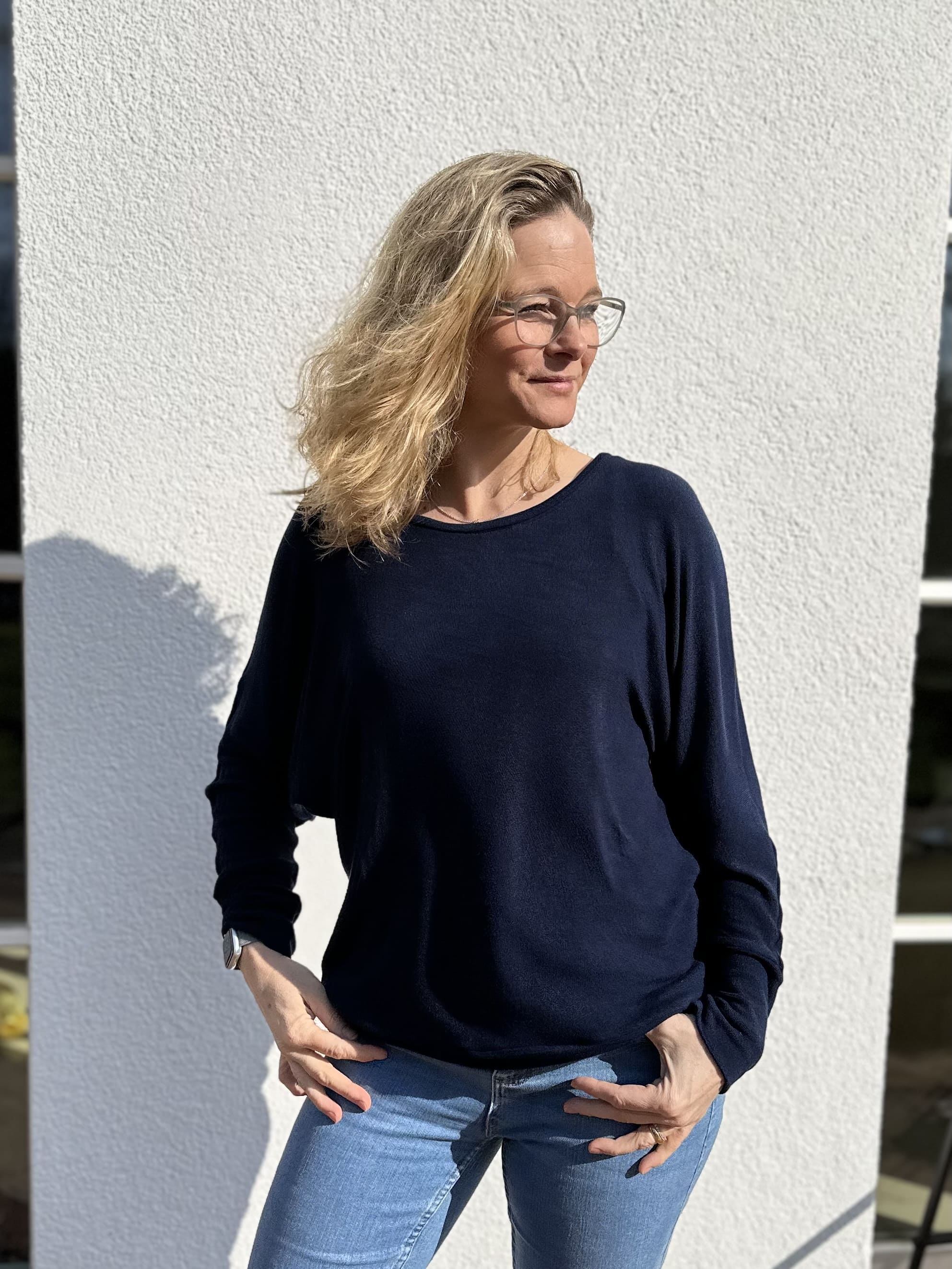 Papierschnittmuster Fledermausshirt"Murcia" Damen