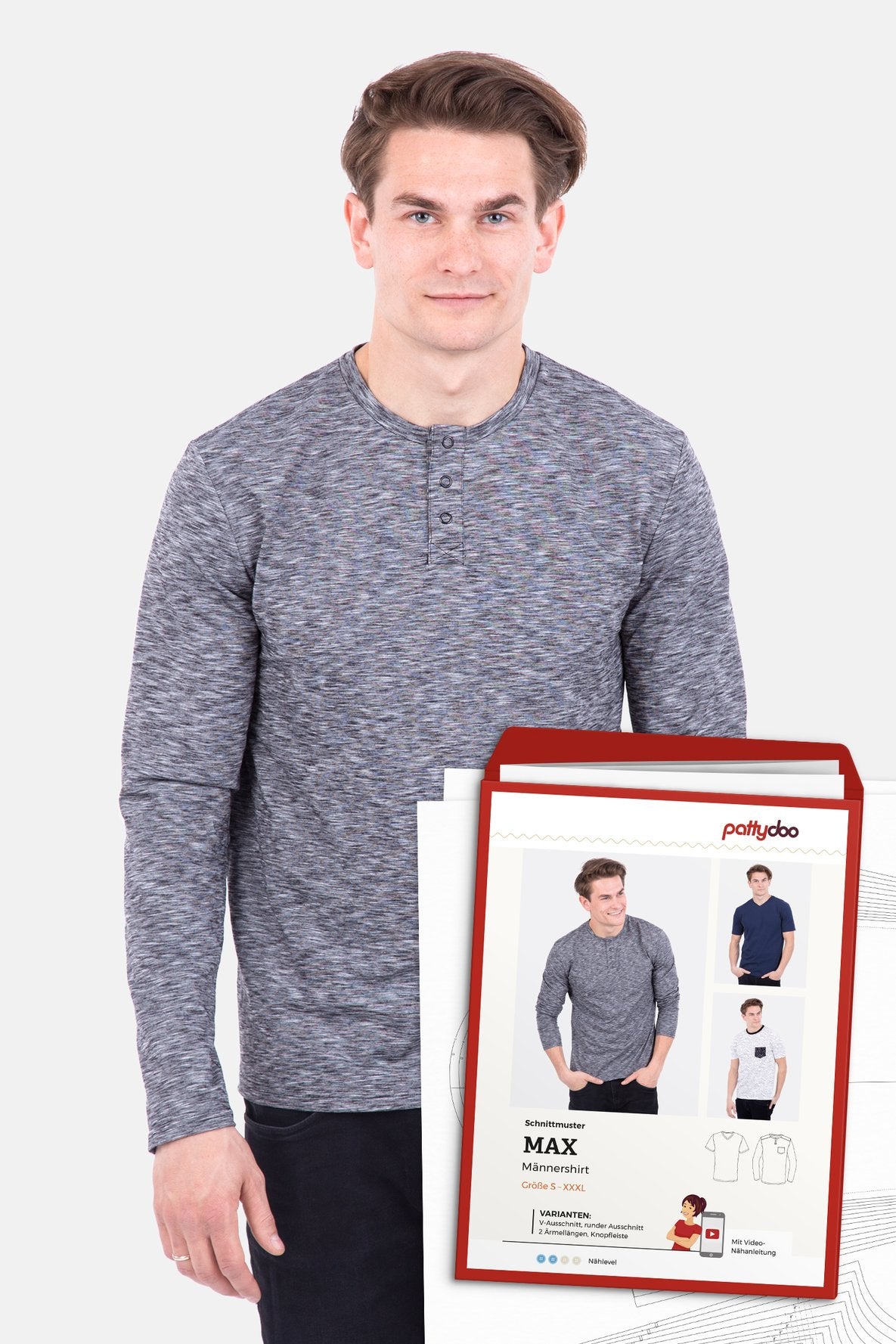 Papierschnittmuster "Max"