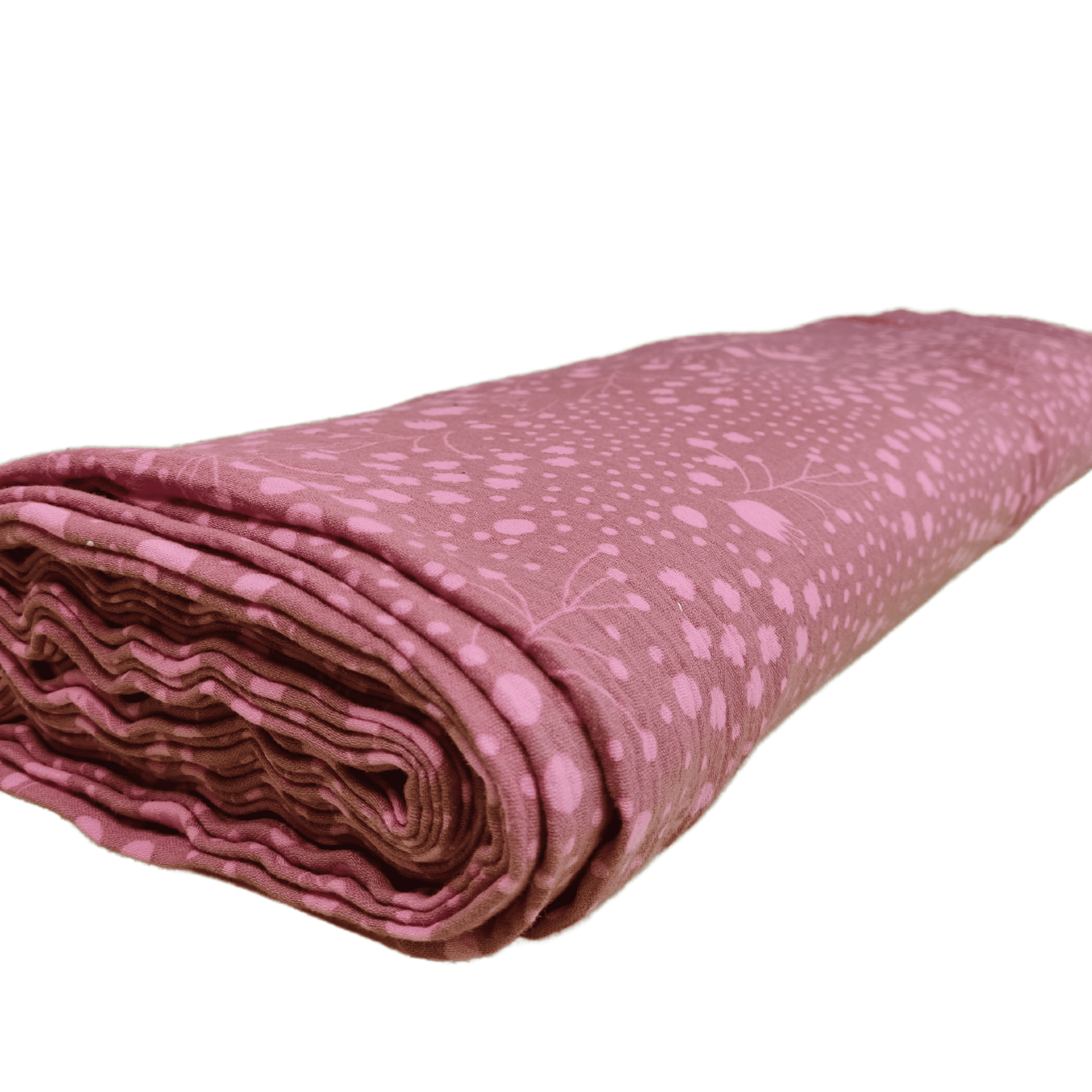 Musselin "Fräulein Tulpe" altrosa Stoff Anke's Nähbox