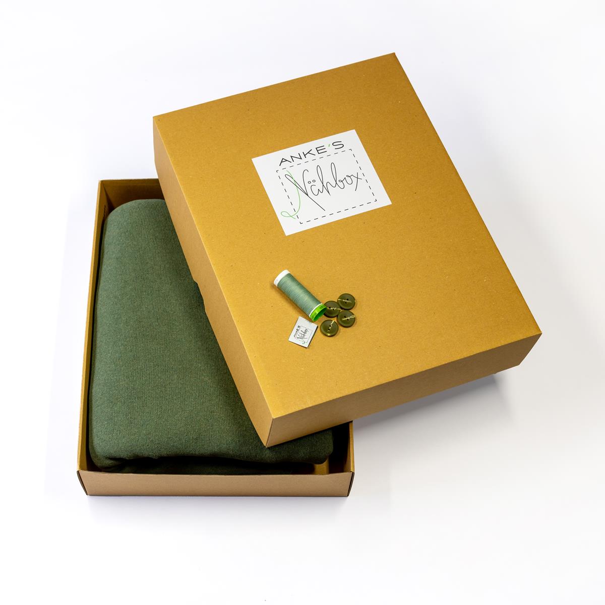 Nähbox Basic Strickjacke Strickjacke Anke's Nähbox